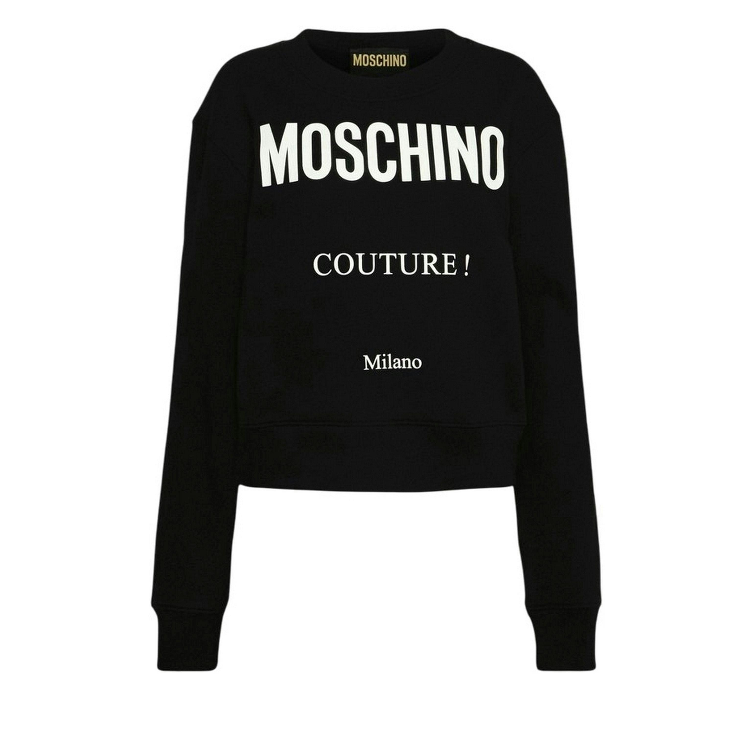 Moschino Womens Couture Milano Sweatshirt , view 1 of 4