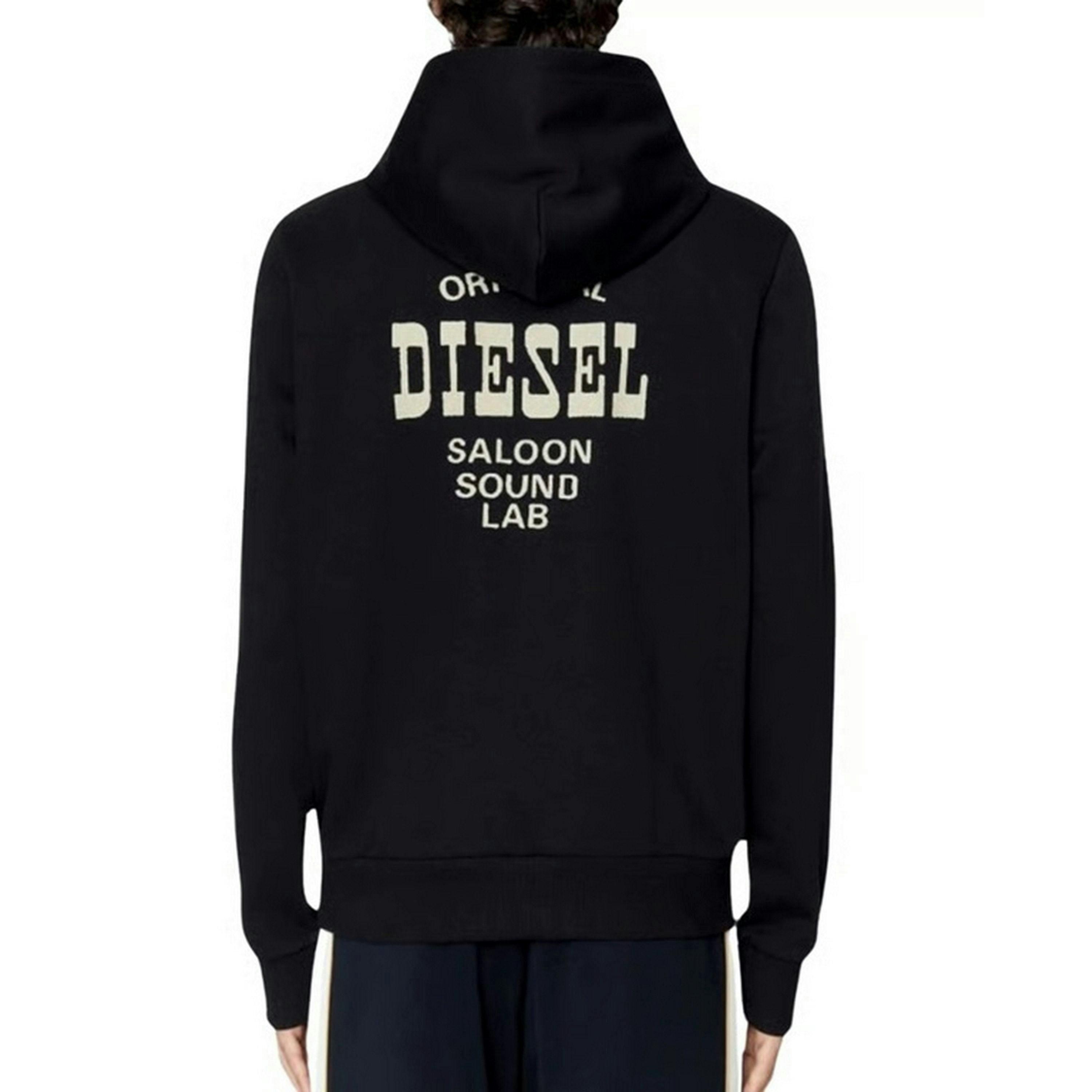 Diesel Mens Saloon Logo Hoodie , view 2 of 2