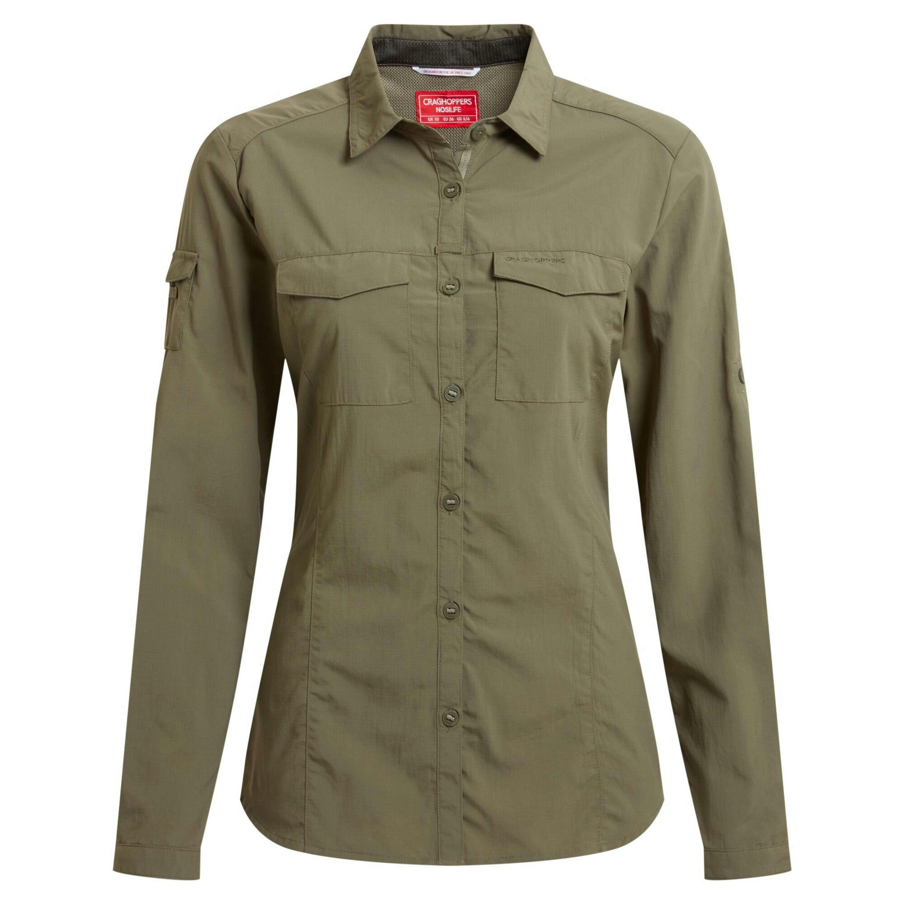 Craghoppers Womens/Ladies Adventure III Nosilife Long-Sleeved Shirt , view 3 of 6