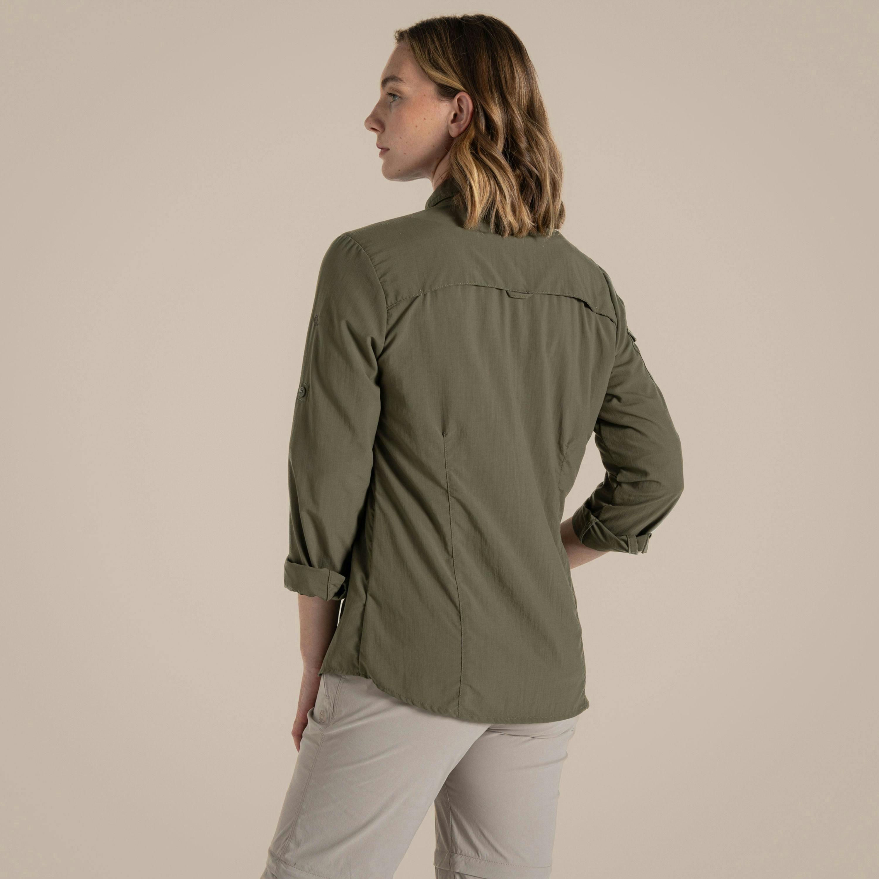 Craghoppers Womens/Ladies Adventure III Nosilife Long-Sleeved Shirt , view 5 of 6