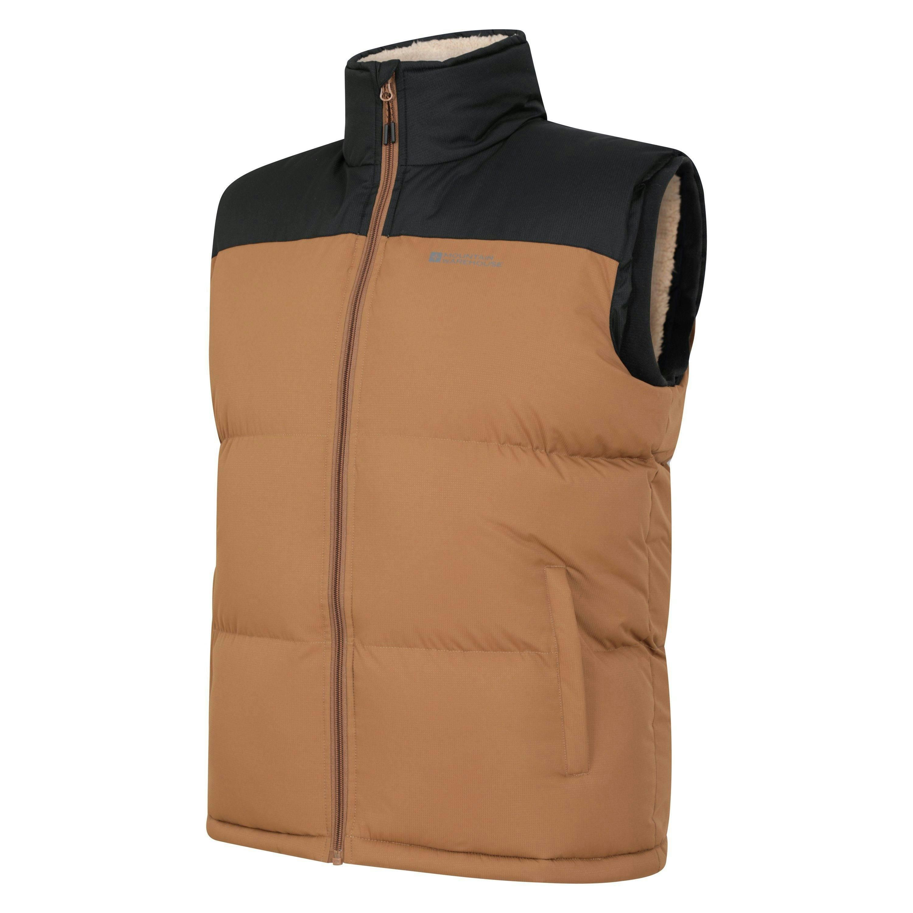 Mountain Warehouse Mens Rock Borg Padded Gilet , view 3 of 4