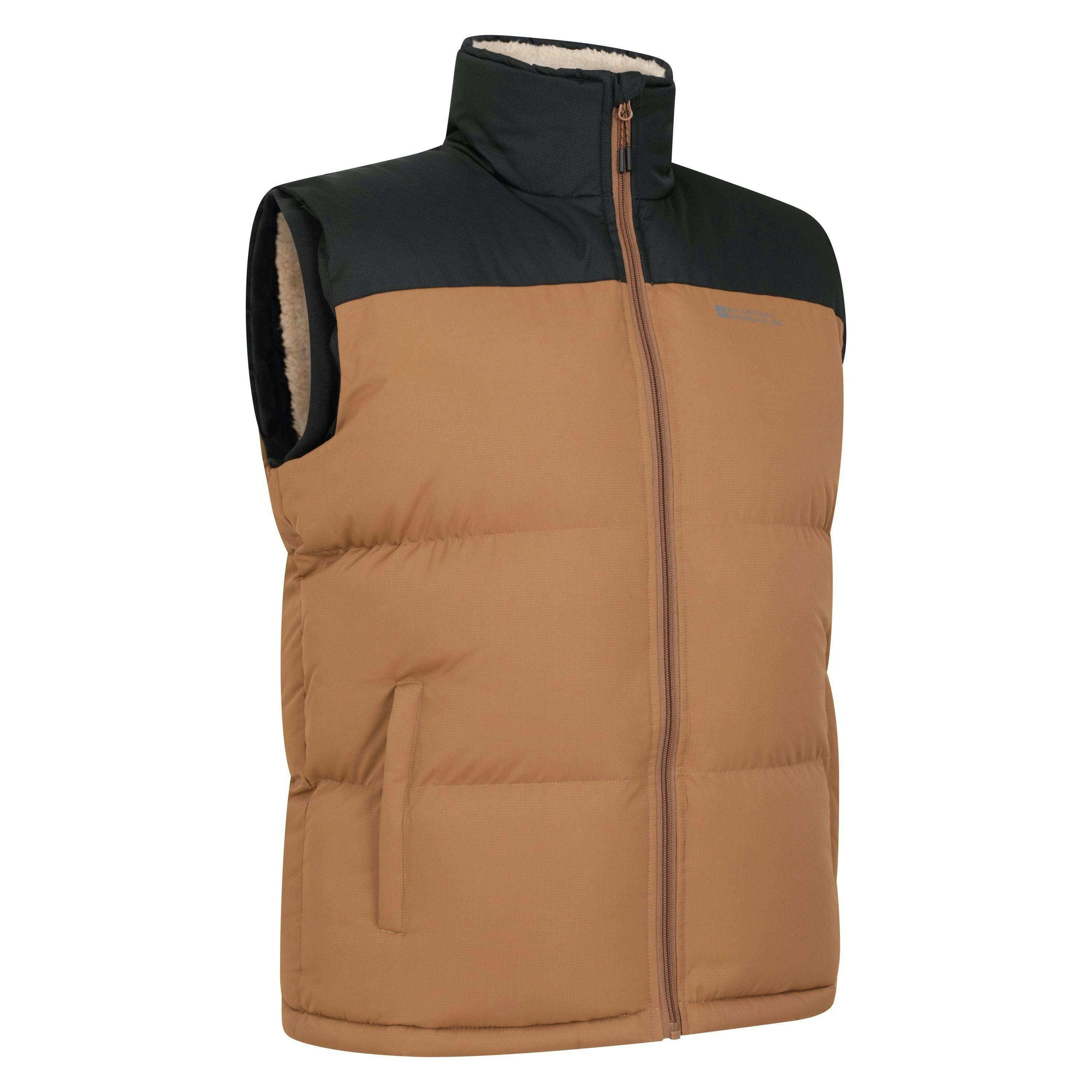 Mountain Warehouse Mens Rock Borg Padded Gilet , view 4 of 4