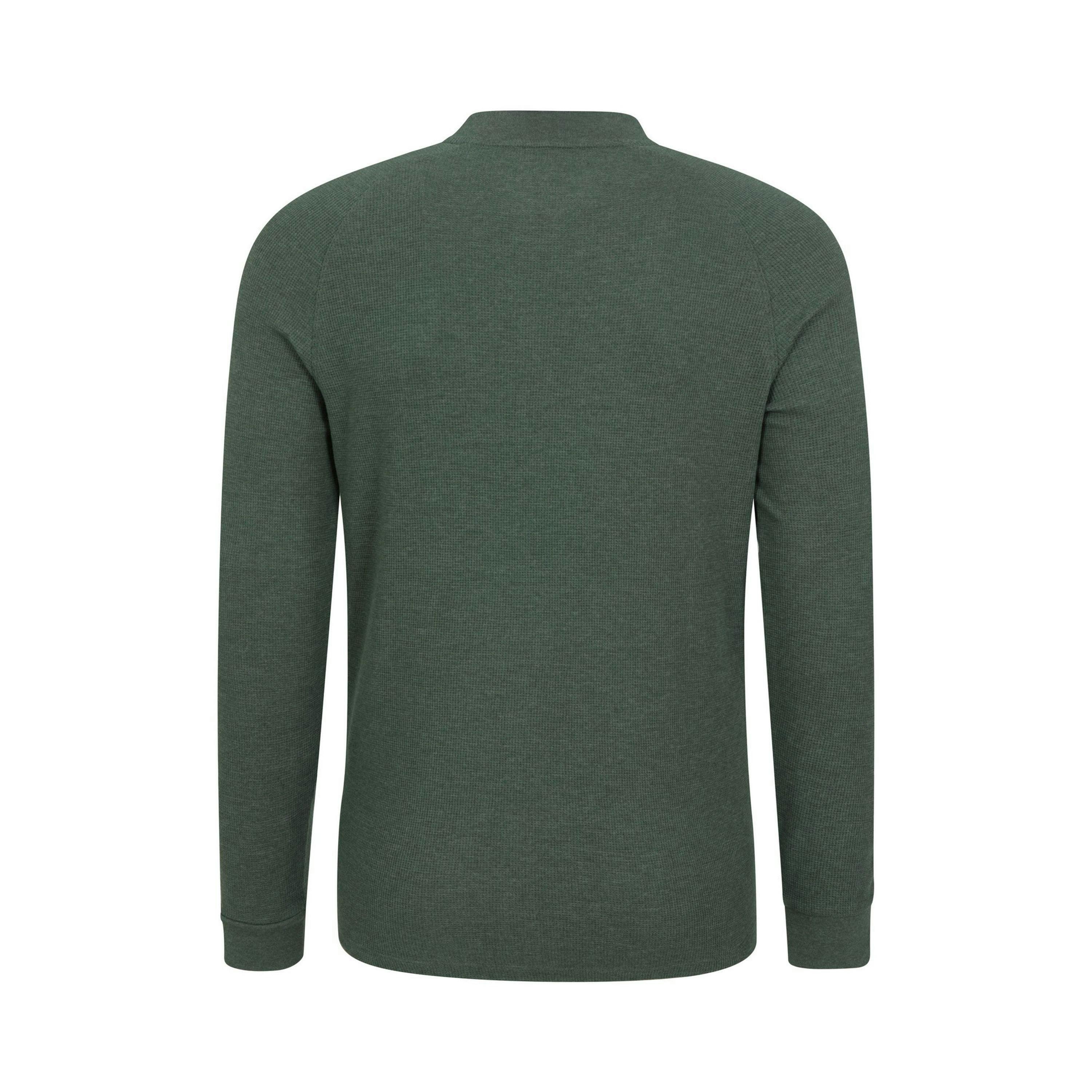 Mountain Warehouse Mens Selby Waffle Henley T-Shirt , view 2 of 4