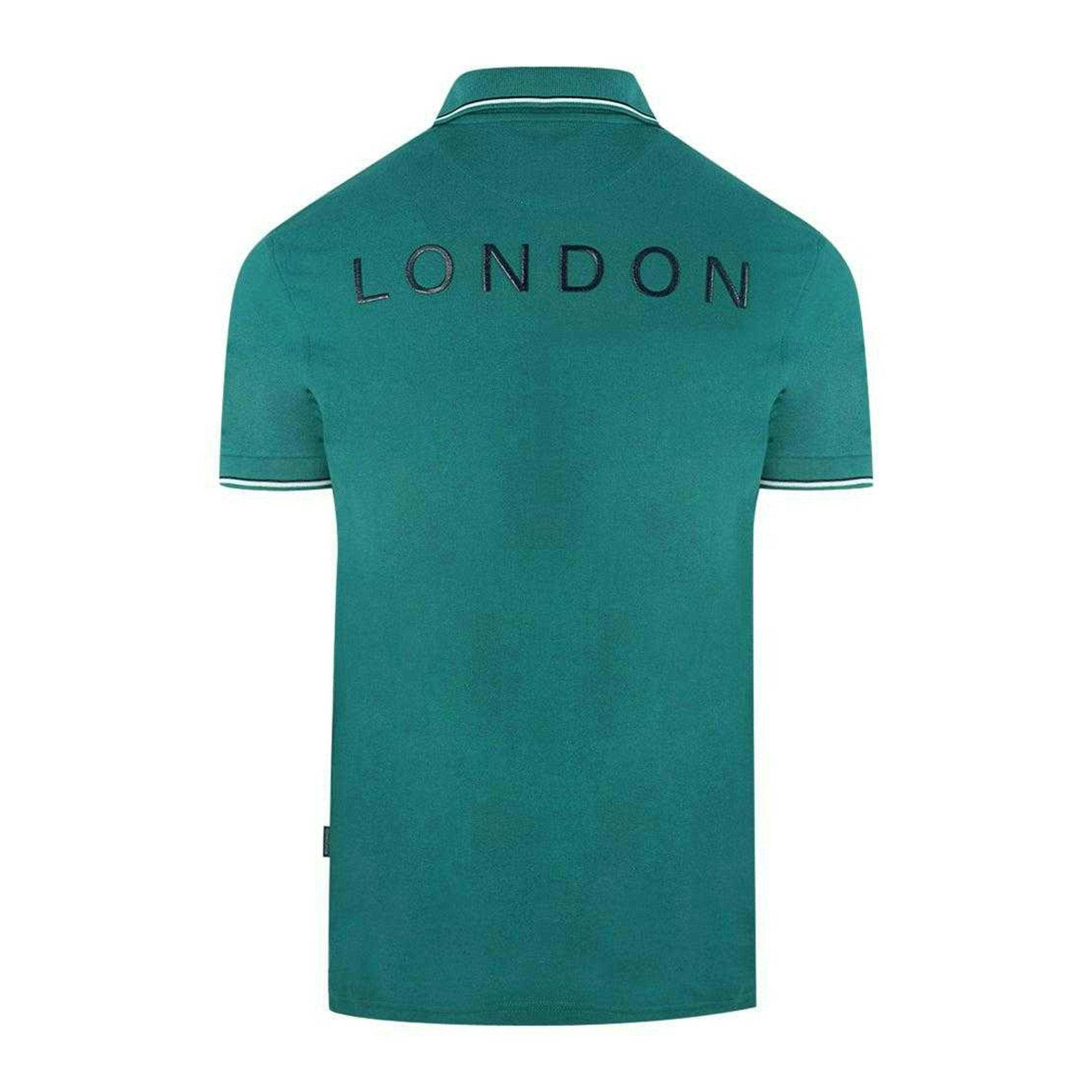 Aquascutum Unisex Adult Aldis Crest Polo Shirt , view 2 of 2