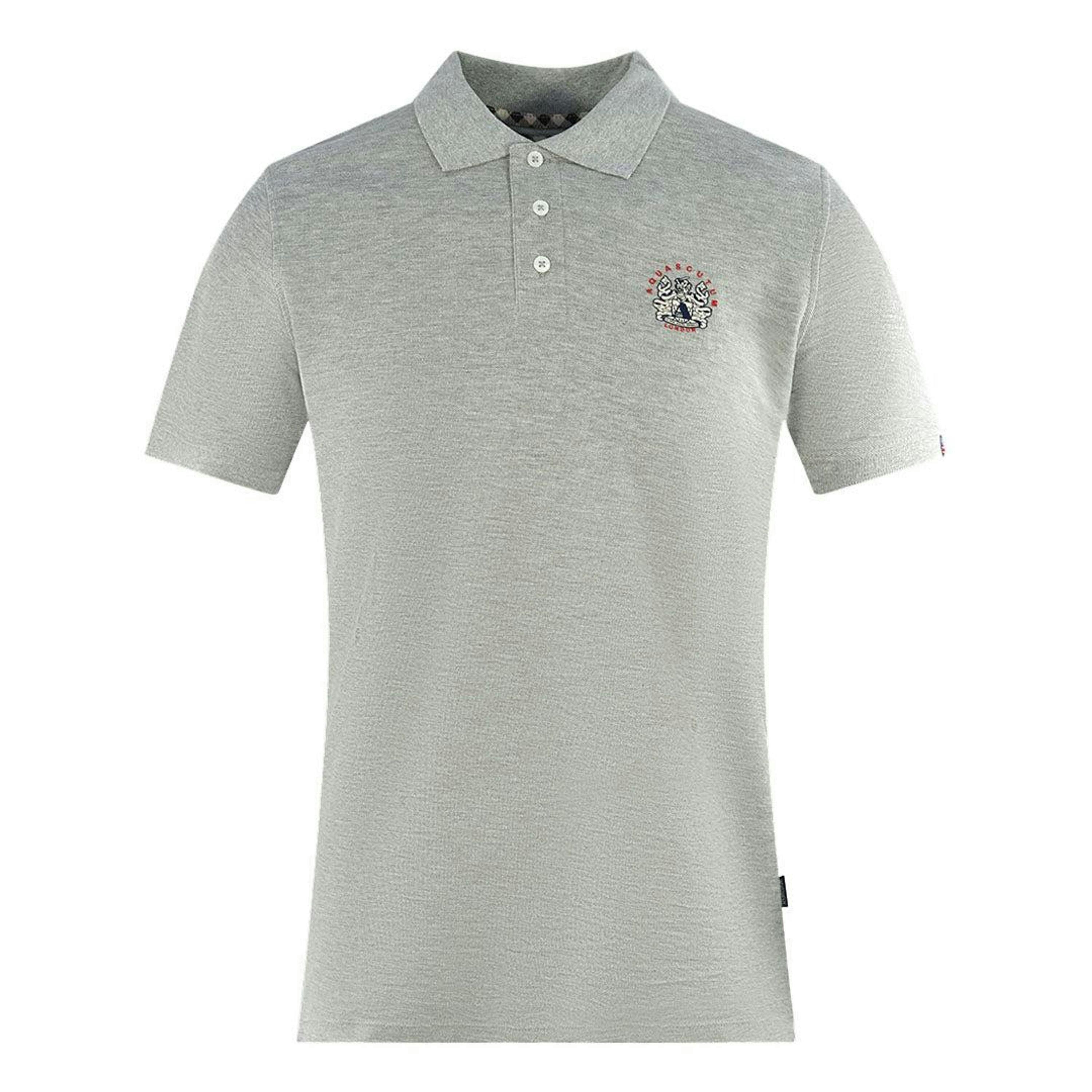 Aquascutum Unisex Adult London Crest Polo Shirt , view 1 of 3
