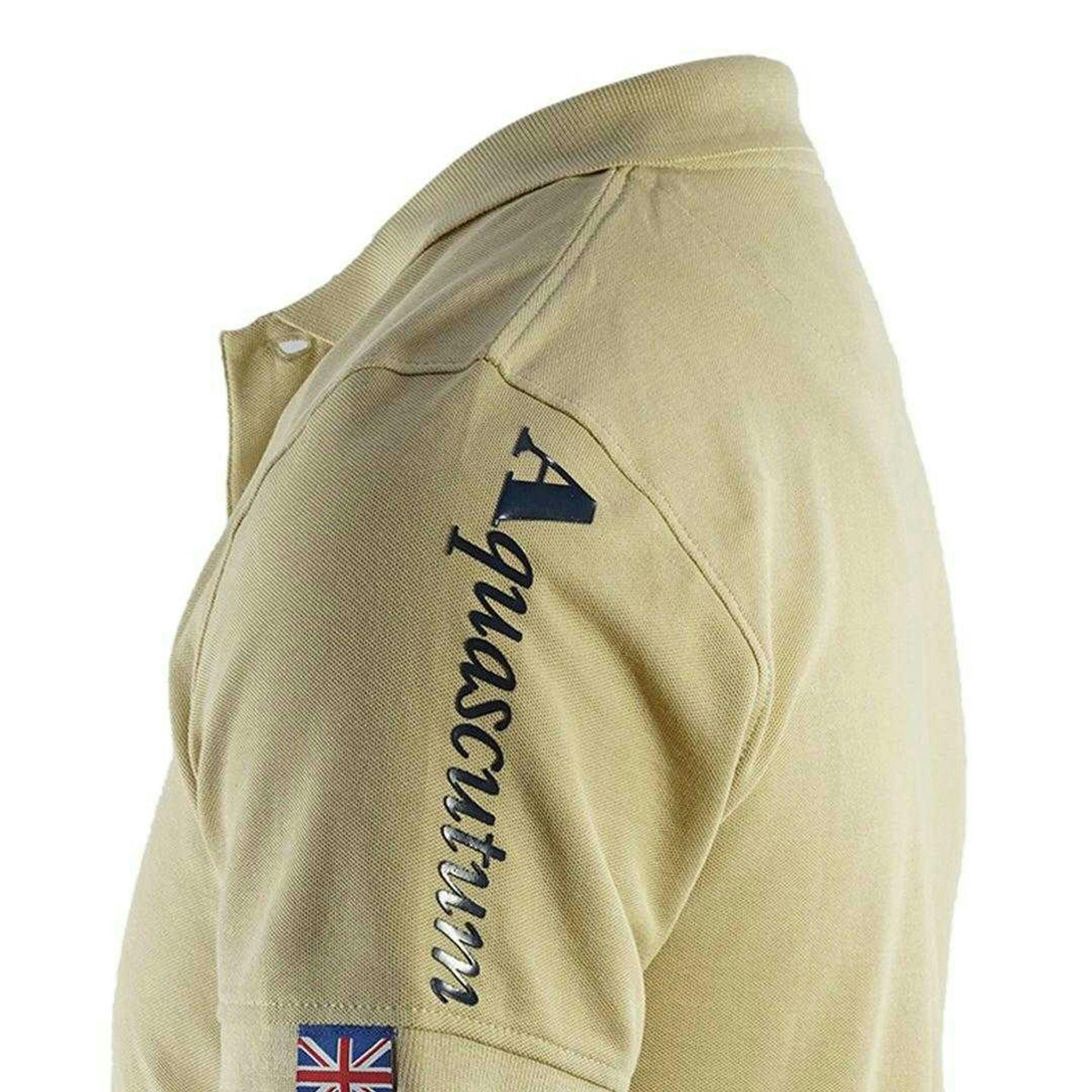 Aquascutum Unisex Adult Branded Sleeve Polo Shirt , view 3 of 3