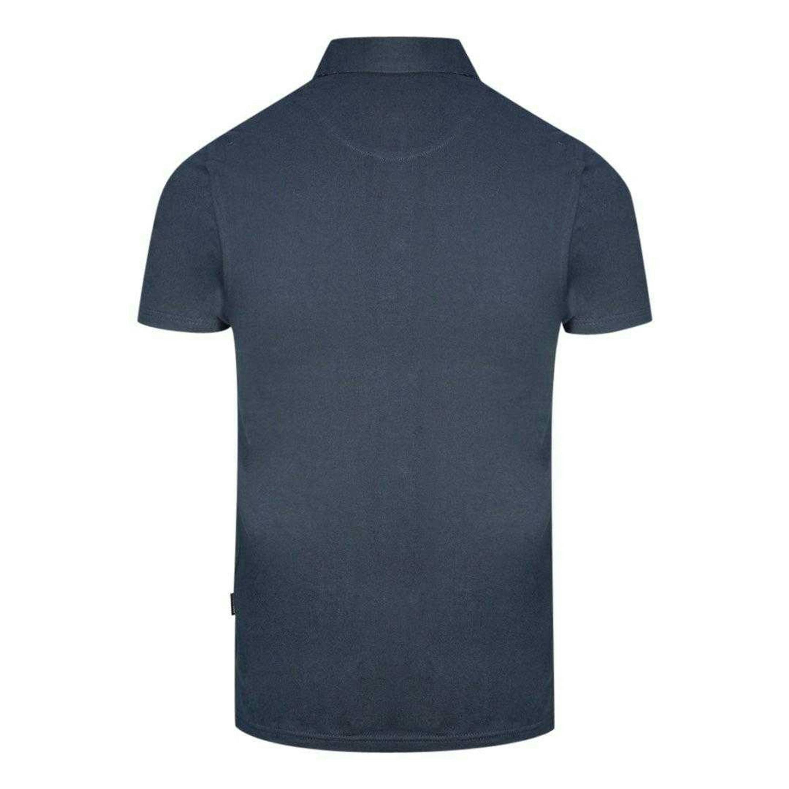 Aquascutum Unisex Adult Aldis Block Logo Polo Shirt , view 2 of 2