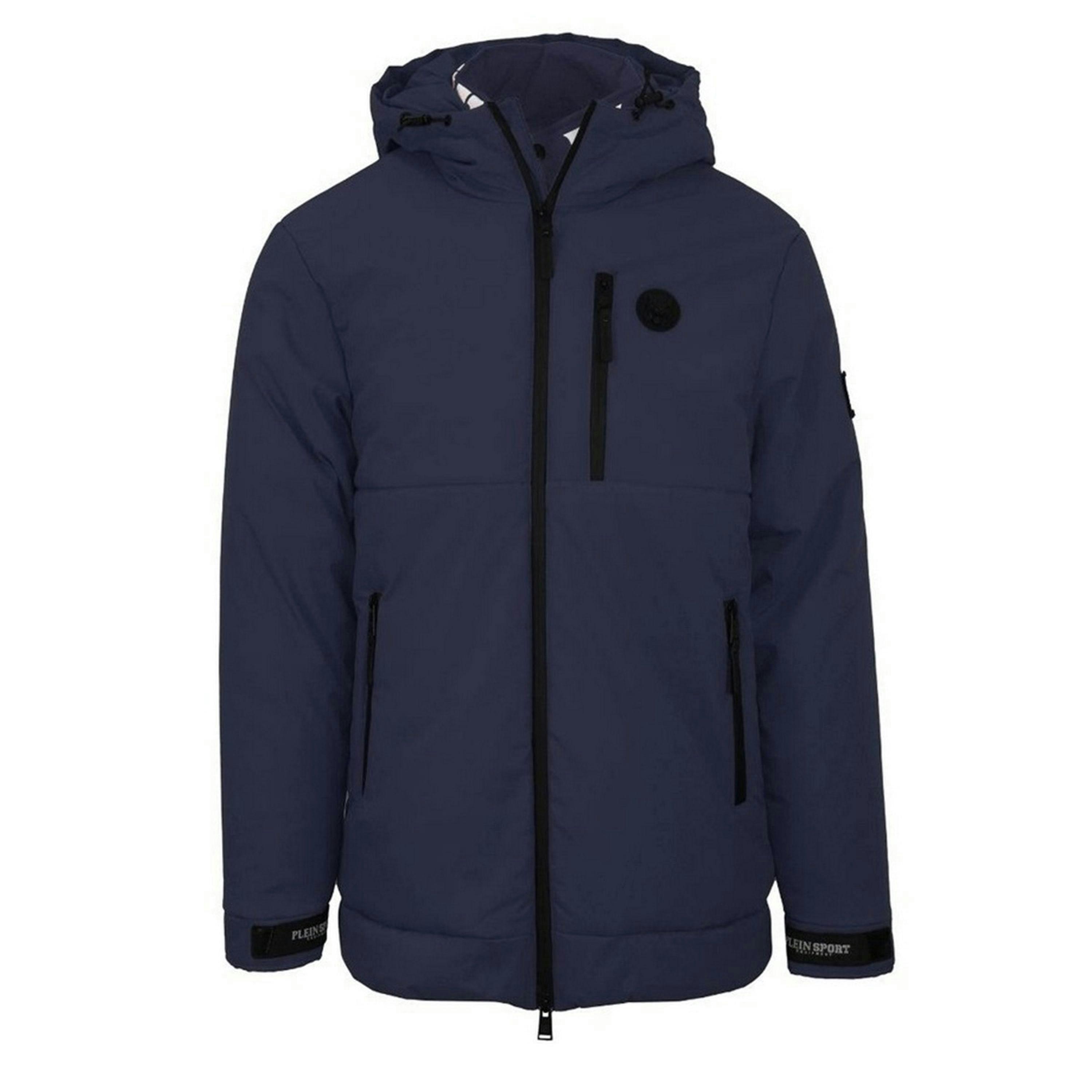Plein Sport Mens Circle Logo Branded Padded Jacket , view 1 of 1