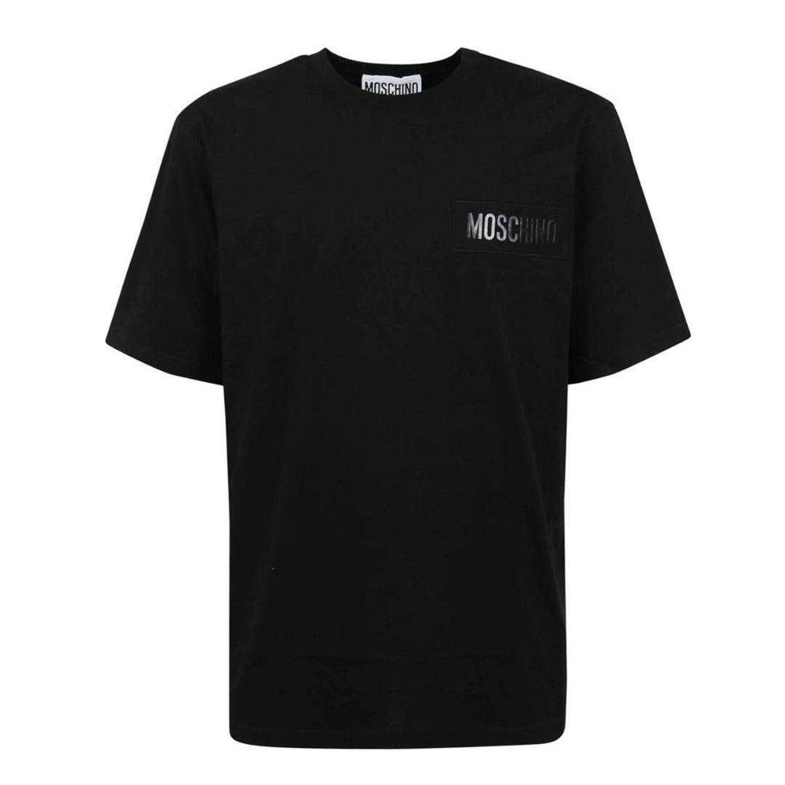 Moschino Mens Patch Logo T-Shirt , view 1 of 1