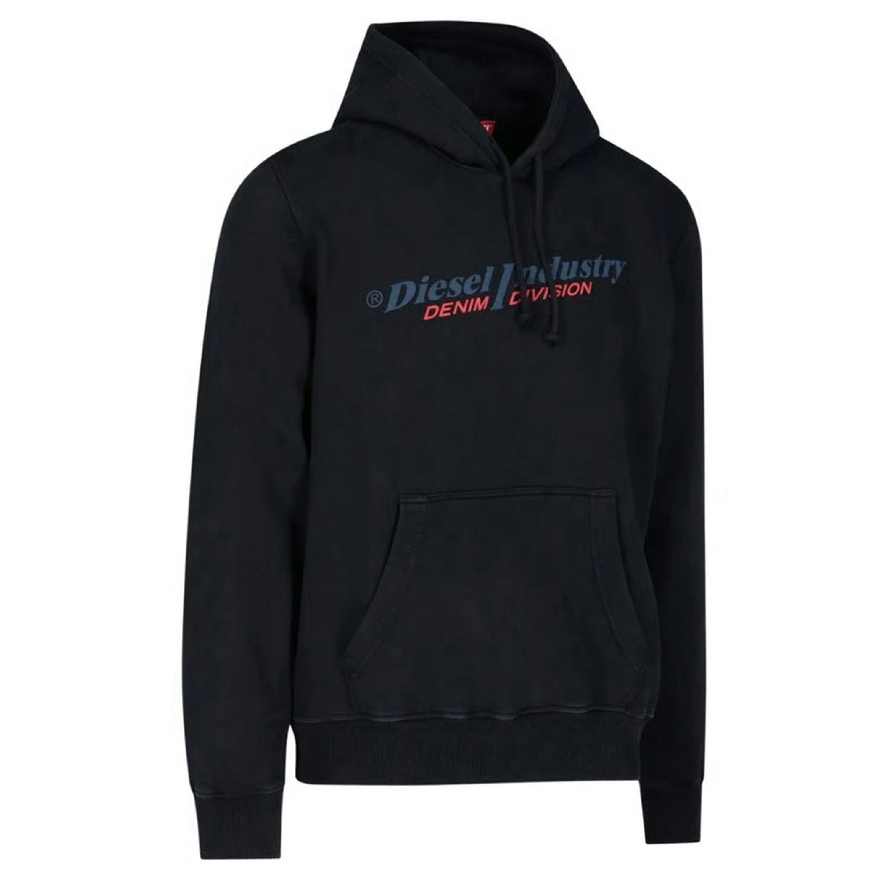 Diesel Mens Industry Denim Division Hoodie , view 3 of 3