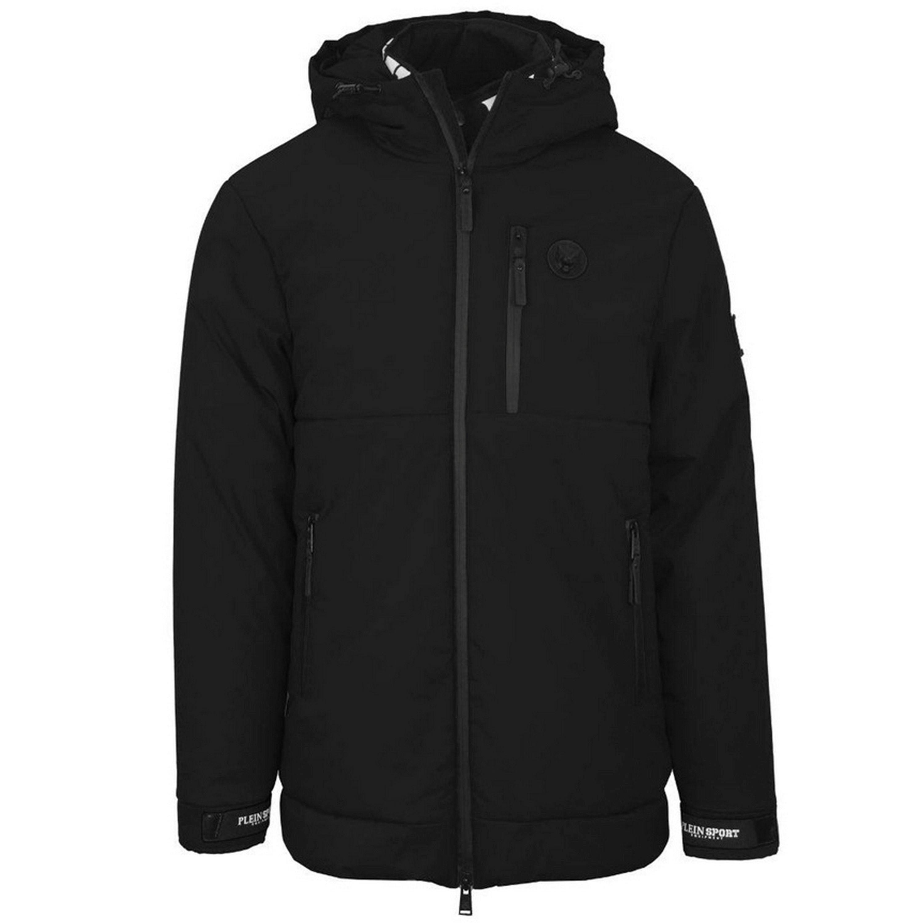 Plein Sport Mens Circular Logo Padded Jacket , view 1 of 3