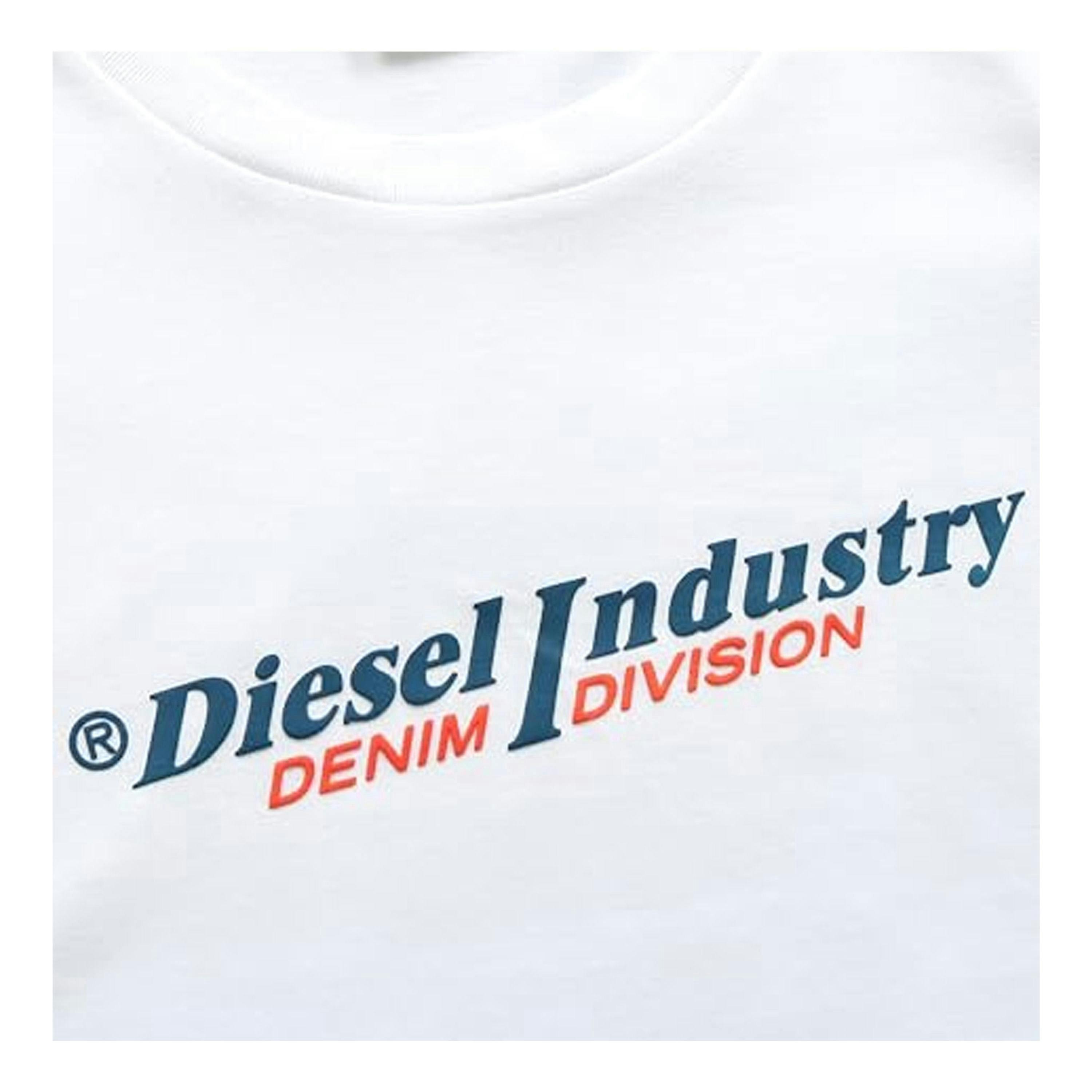 Diesel Unisex Adult Industry Denim Division Logo T-Shirt , view 3 of 4