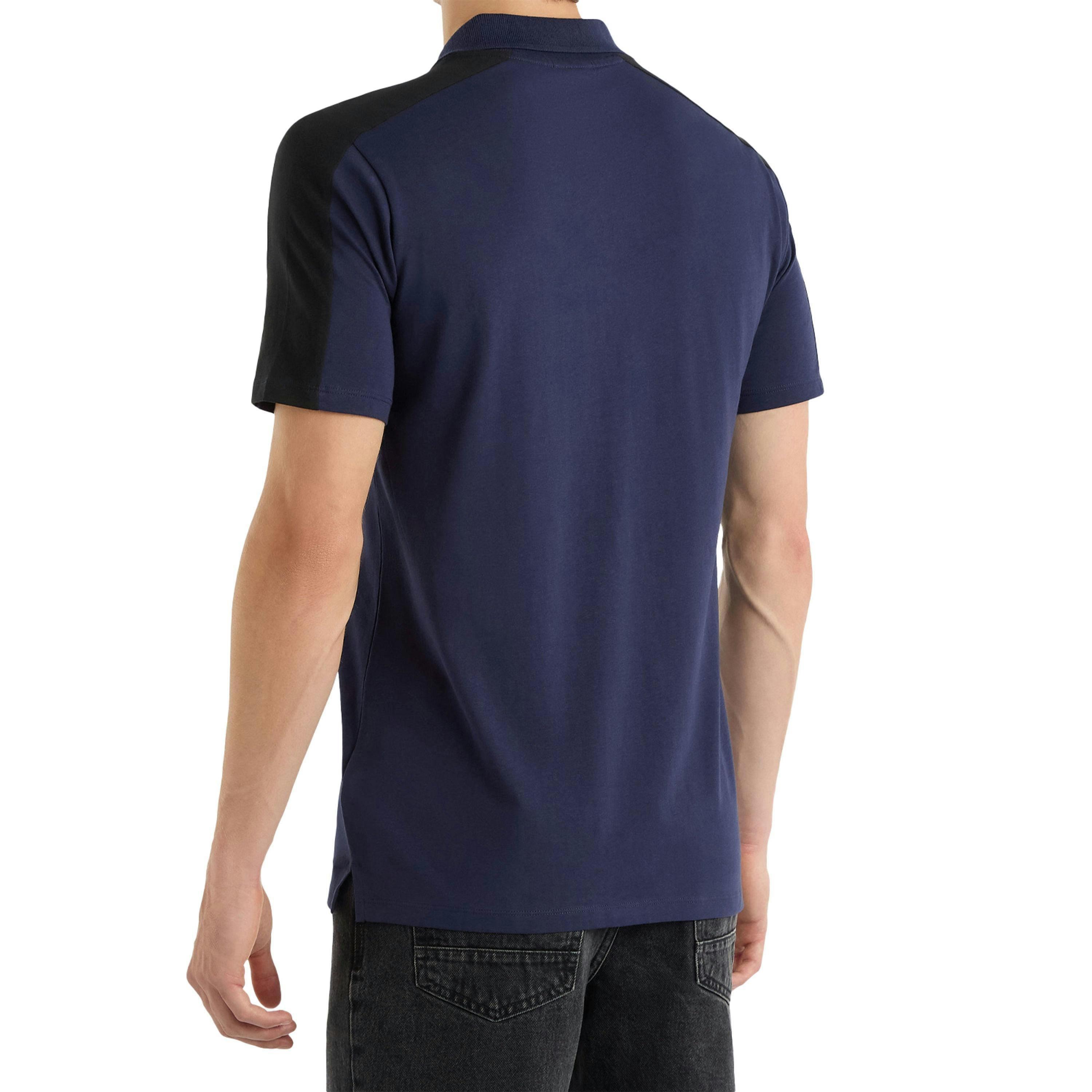 Umbro Mens Terrace Quarter Zip Polo Shirt , view 2 of 3