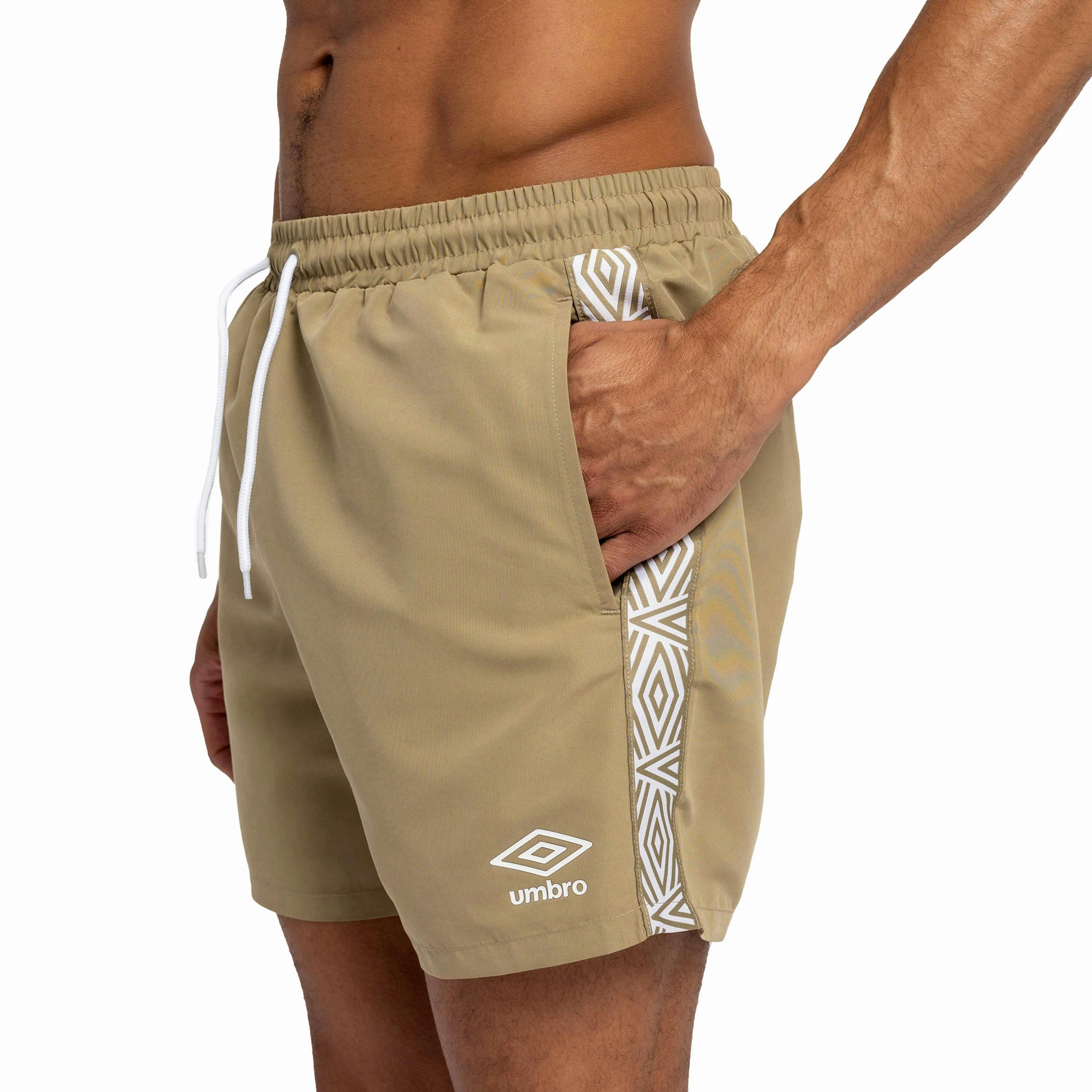 Umbro Mens Taped Swim Shorts , view 3 of 4