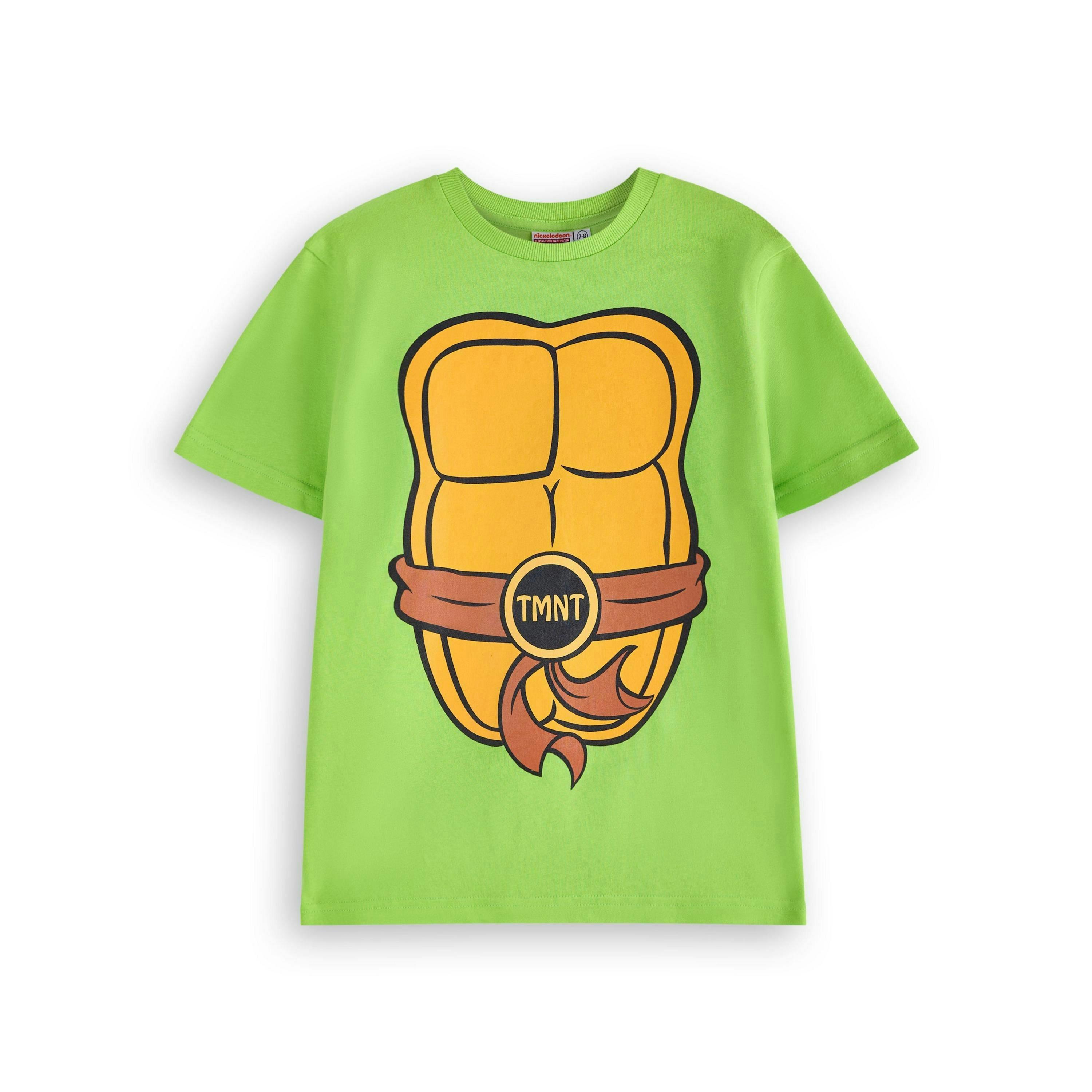 Teenage Mutant Ninja Turtles Boys Green Cosplay Short Sleeved T-Shirt by Vanilla Underground , view 1 of 1
