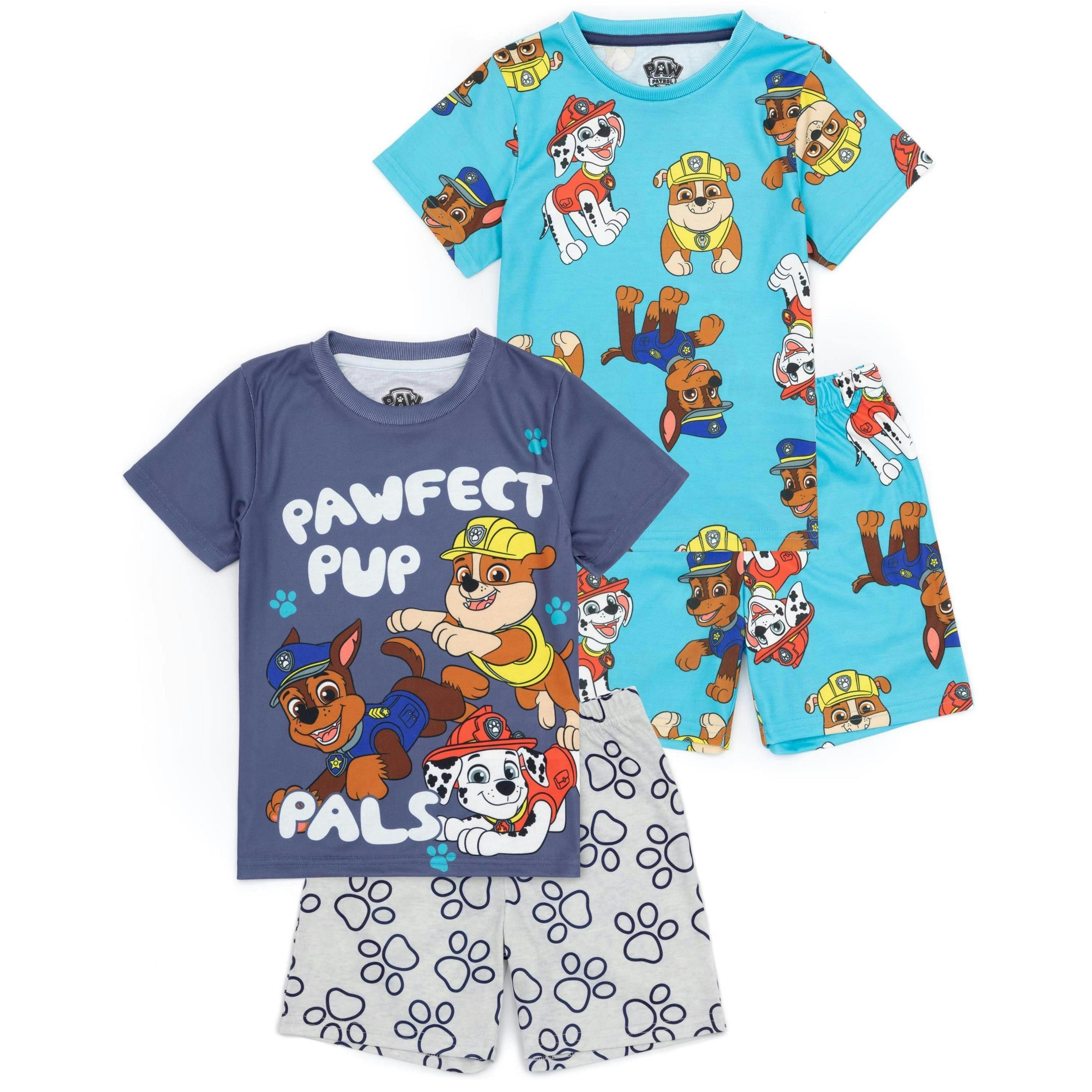 Paw Patrol Boys Multicoloured Multi Character Short Sleeve Short Leg Pyjama Set by Vanilla Underground , view 1 of 1