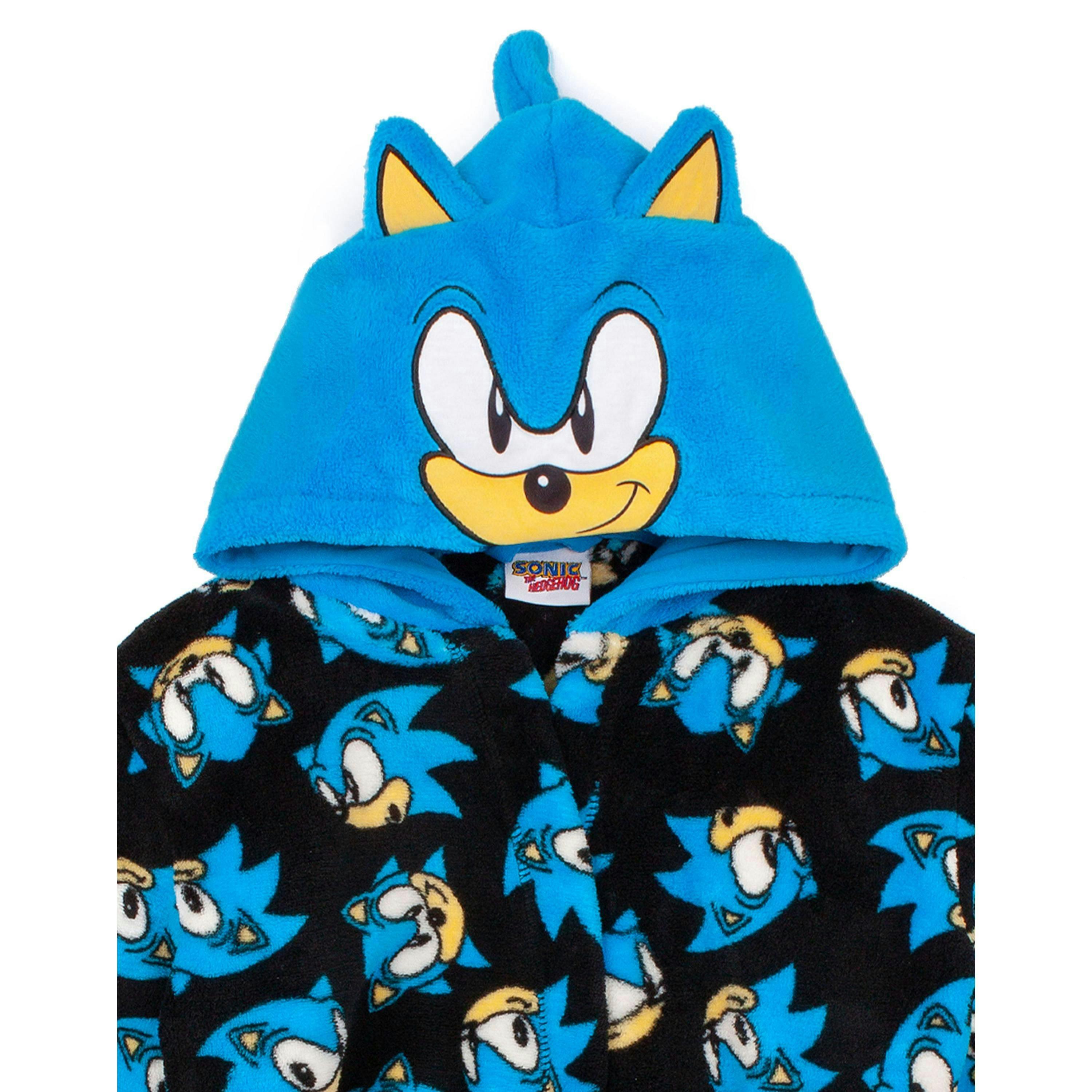 Sonic the Hedgehog Boys Blue Sonic Bathrobe by Vanilla Underground , view 1 of 1
