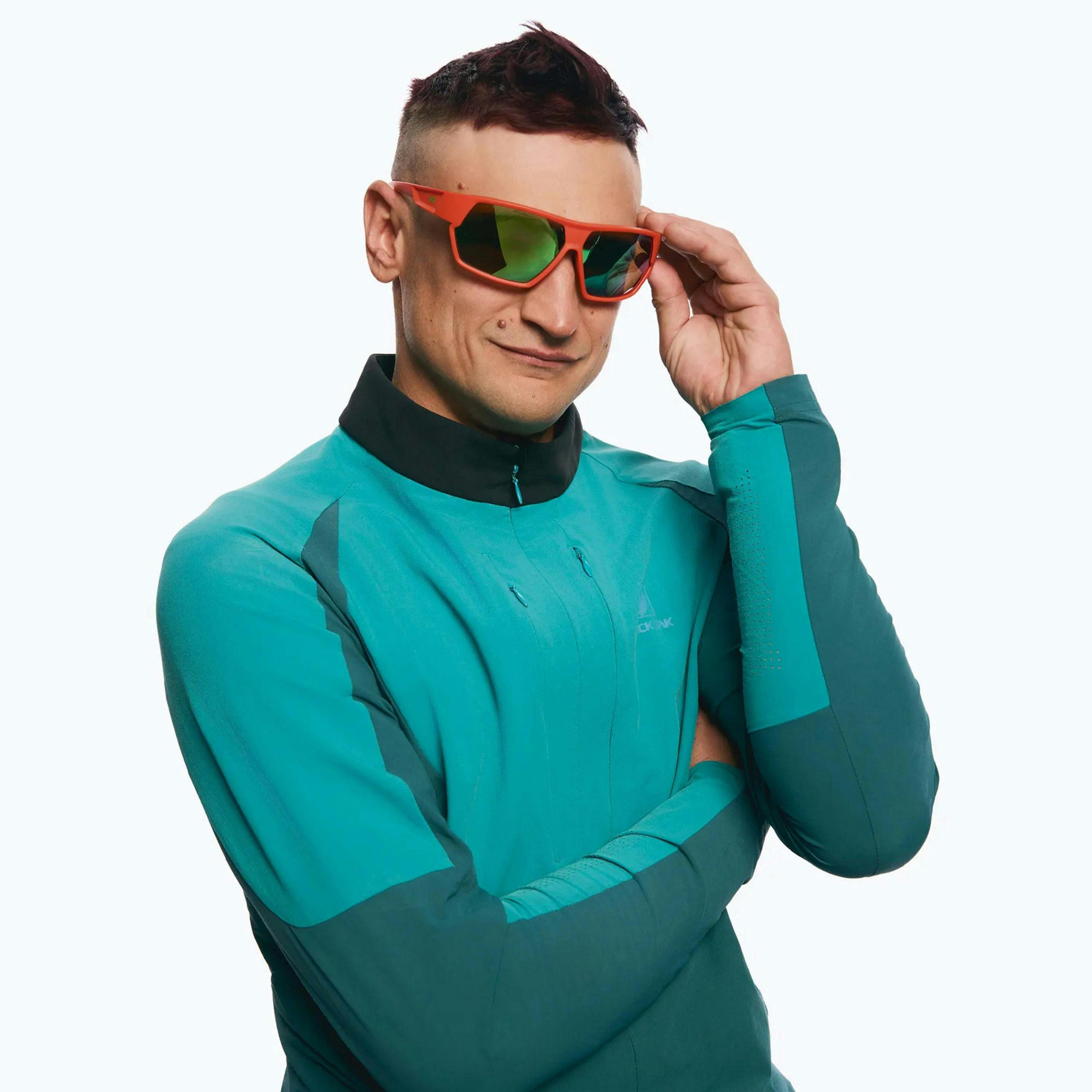 Unisex Polarised UV400 Outdoor Sport Sunglasses with Mirror Lens , view 3 of 5