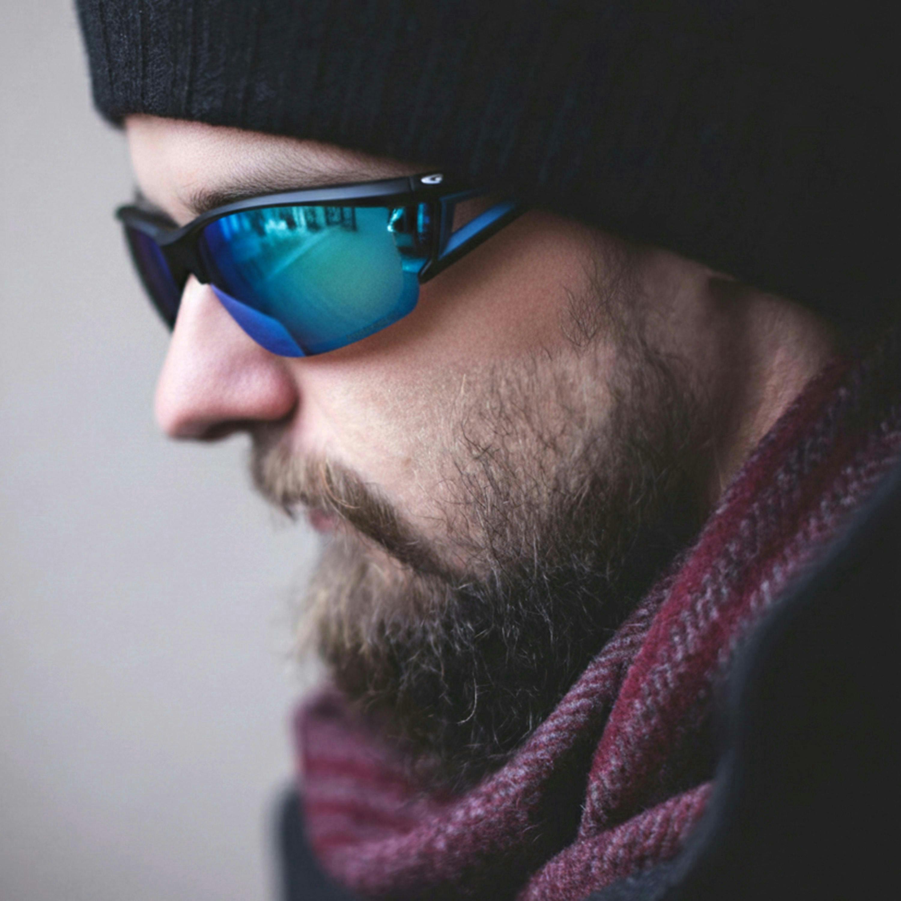 Unisex Lynx UV400 Sport Sunglasses with Mirror Anti-Fog Polycarbonate Lens , view 4 of 5