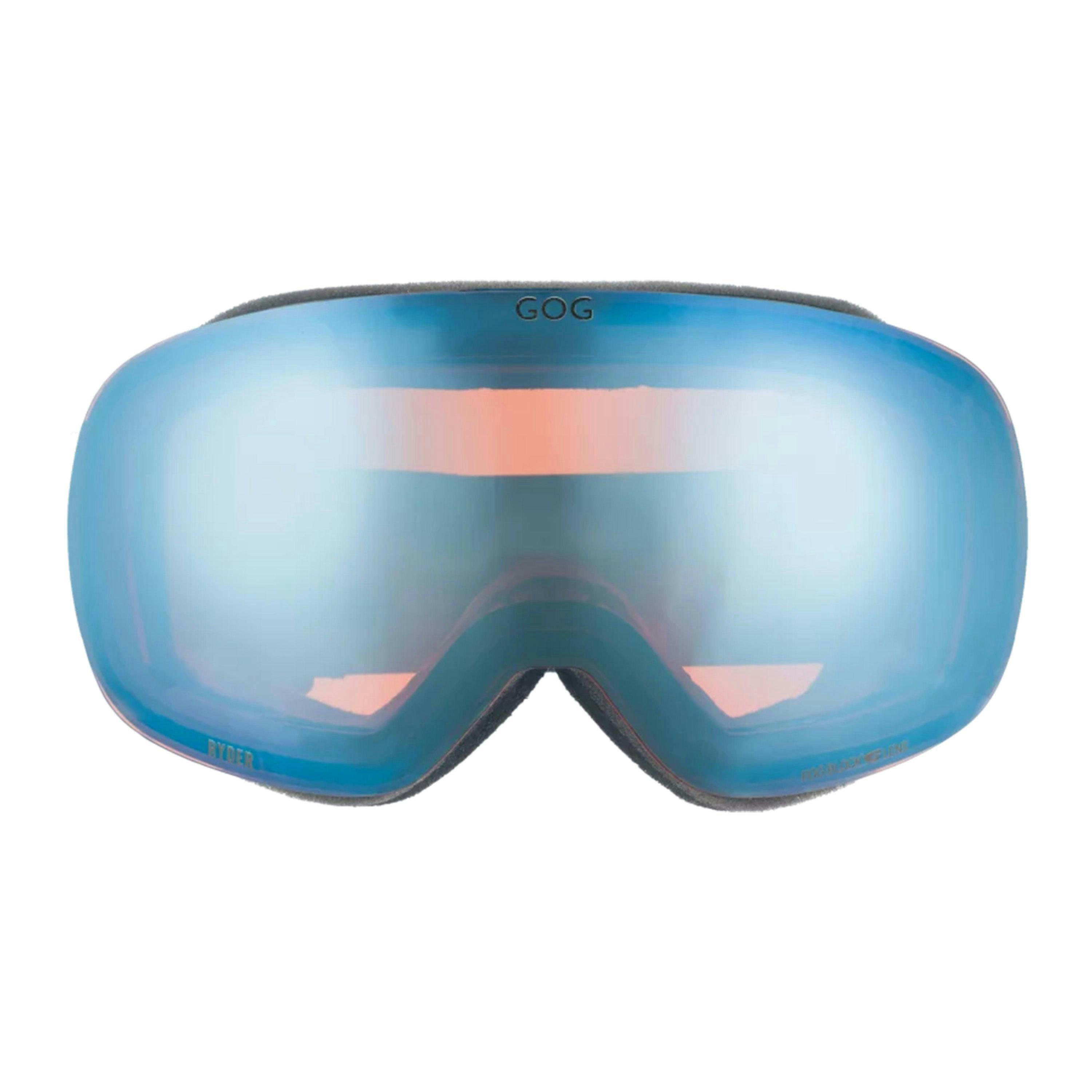 Unisex Ryder UV400 Ski Snowboard Goggles with Anti-Fog Mirror Double Lens , view 2 of 5