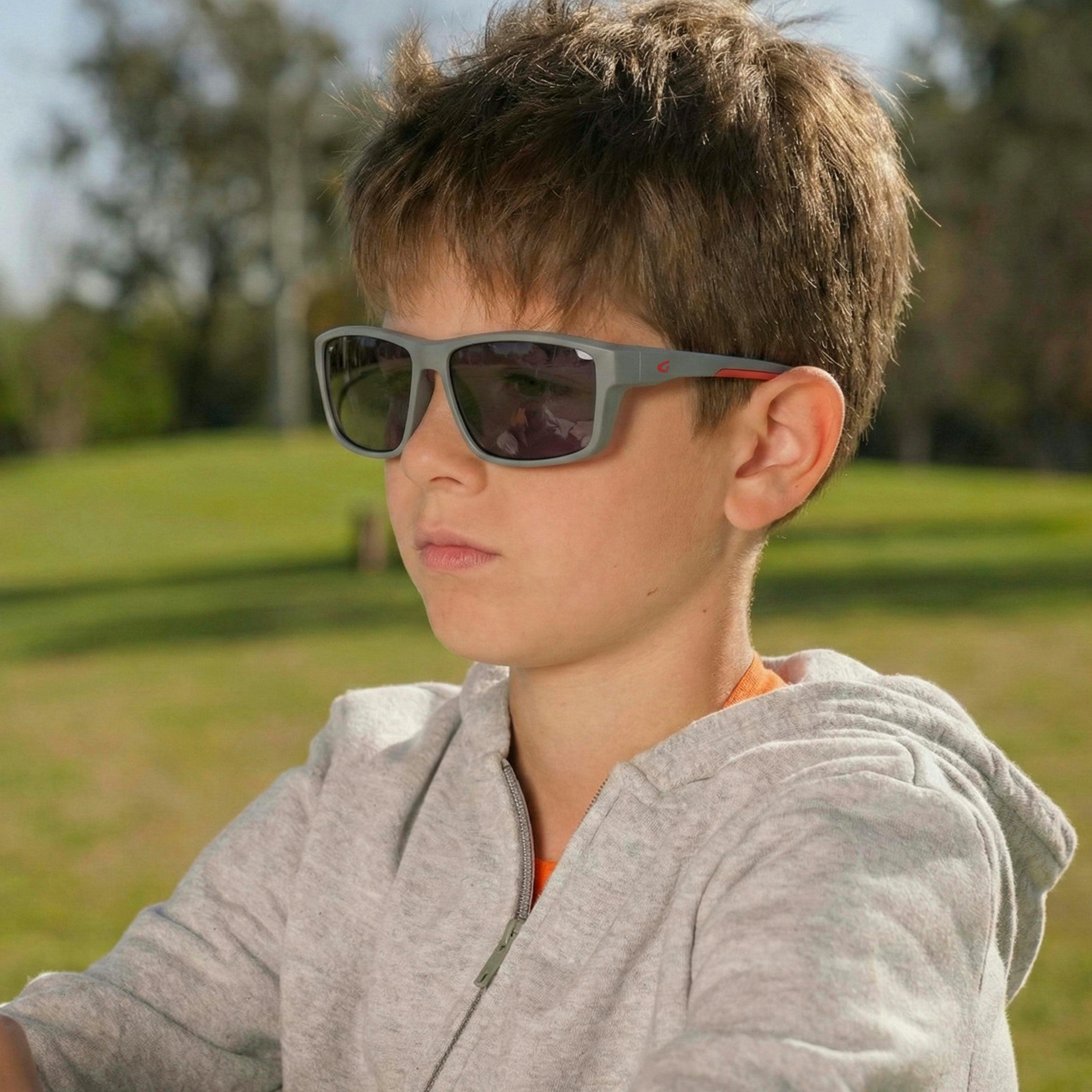 Boys Junior Polarised UV400 Protection Sport Sunglasses with Durable Frame , view 5 of 5