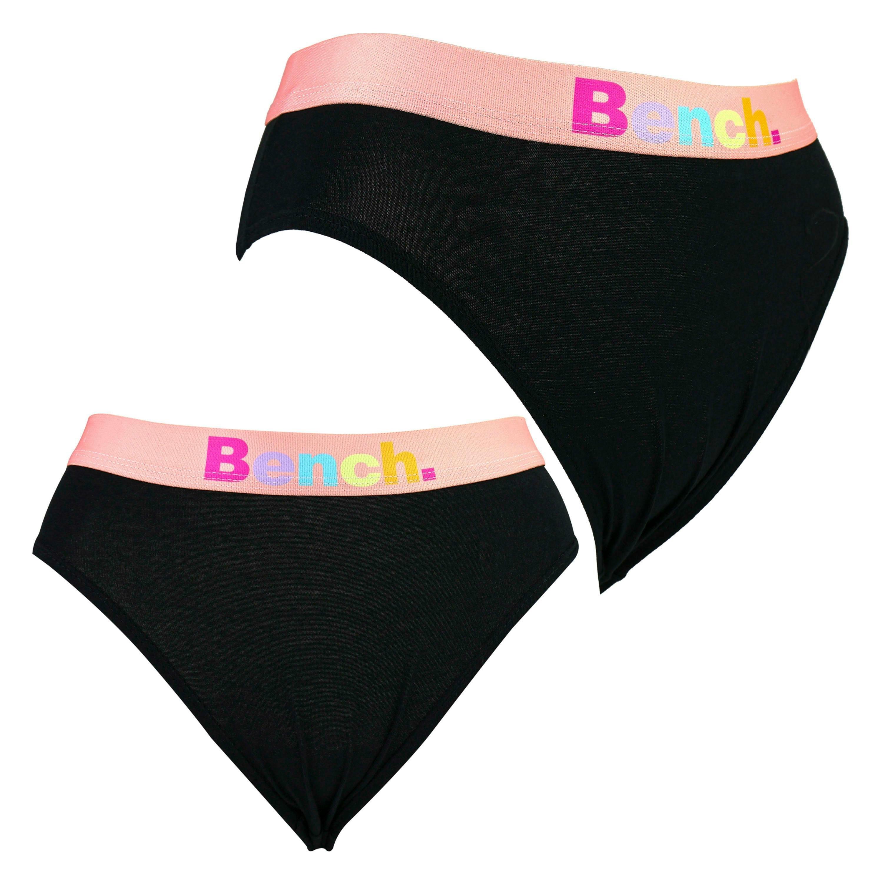 6 Pack Girls Black Cotton Stretch Briefs Soft Breathable Everyday Underwear , view 3 of 5