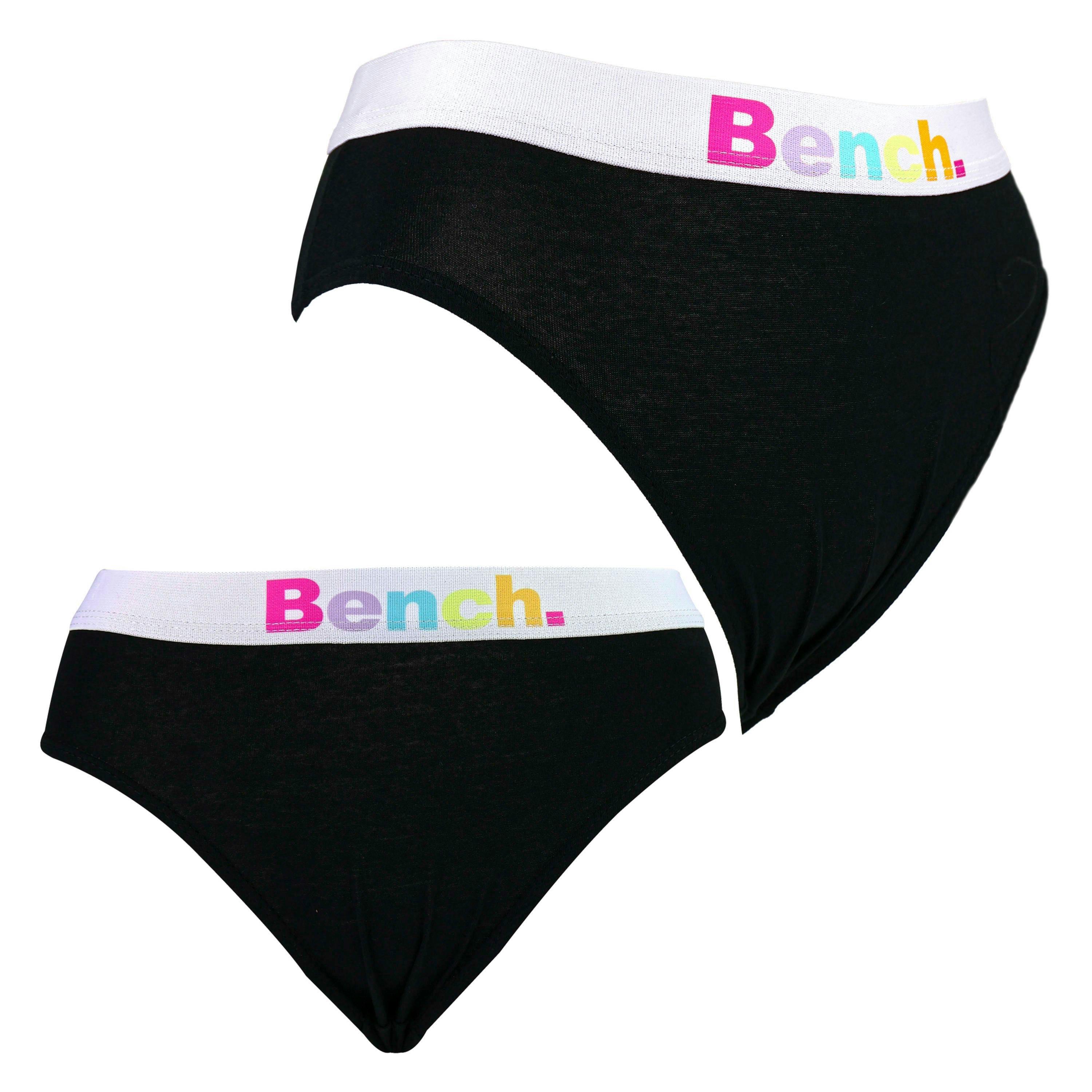 6 Pack Girls Black Cotton Stretch Briefs Soft Breathable Everyday Underwear , view 5 of 5