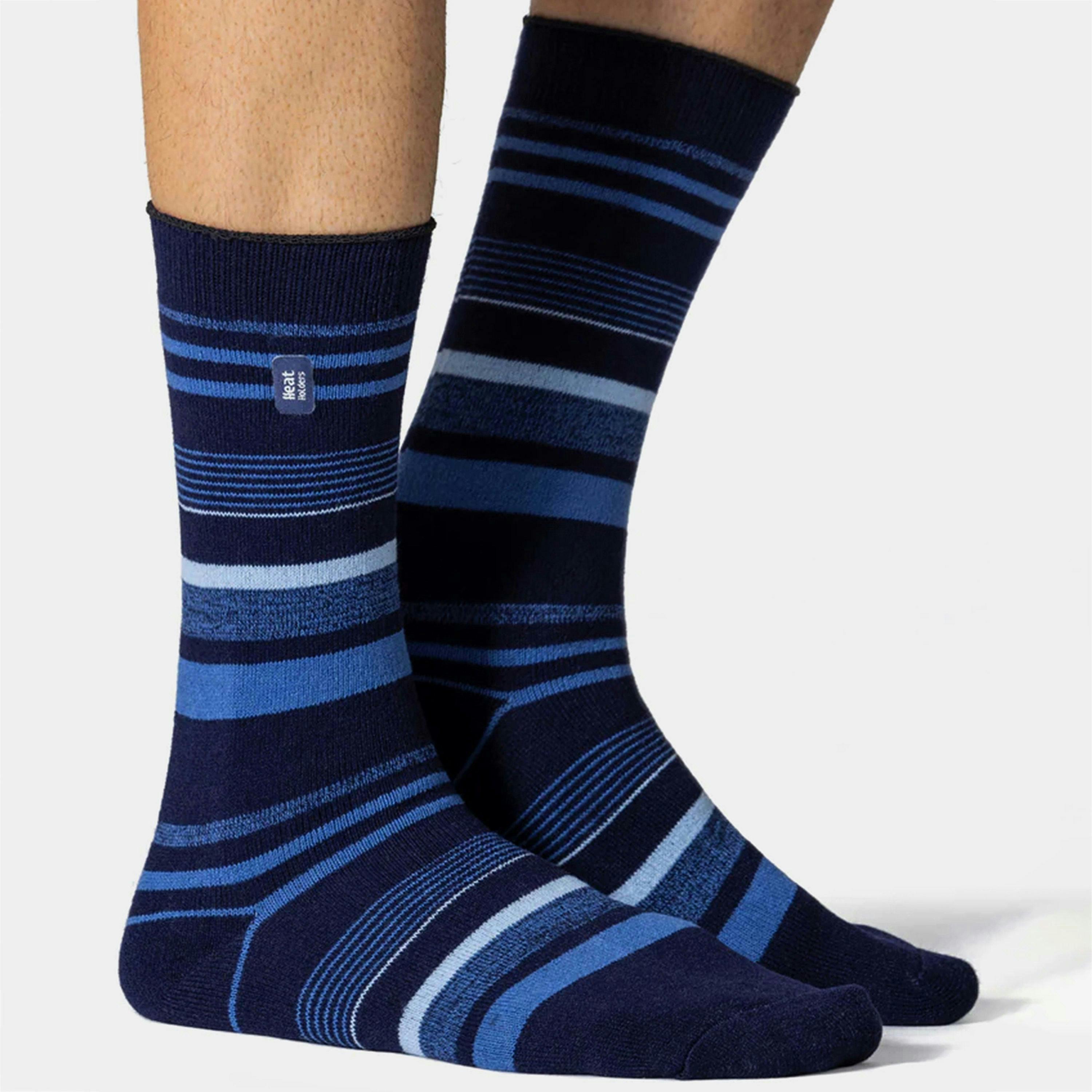 Mens Ultra Lite Thermal Socks Warm Lightweight Winter Dress Socks , view 3 of 5