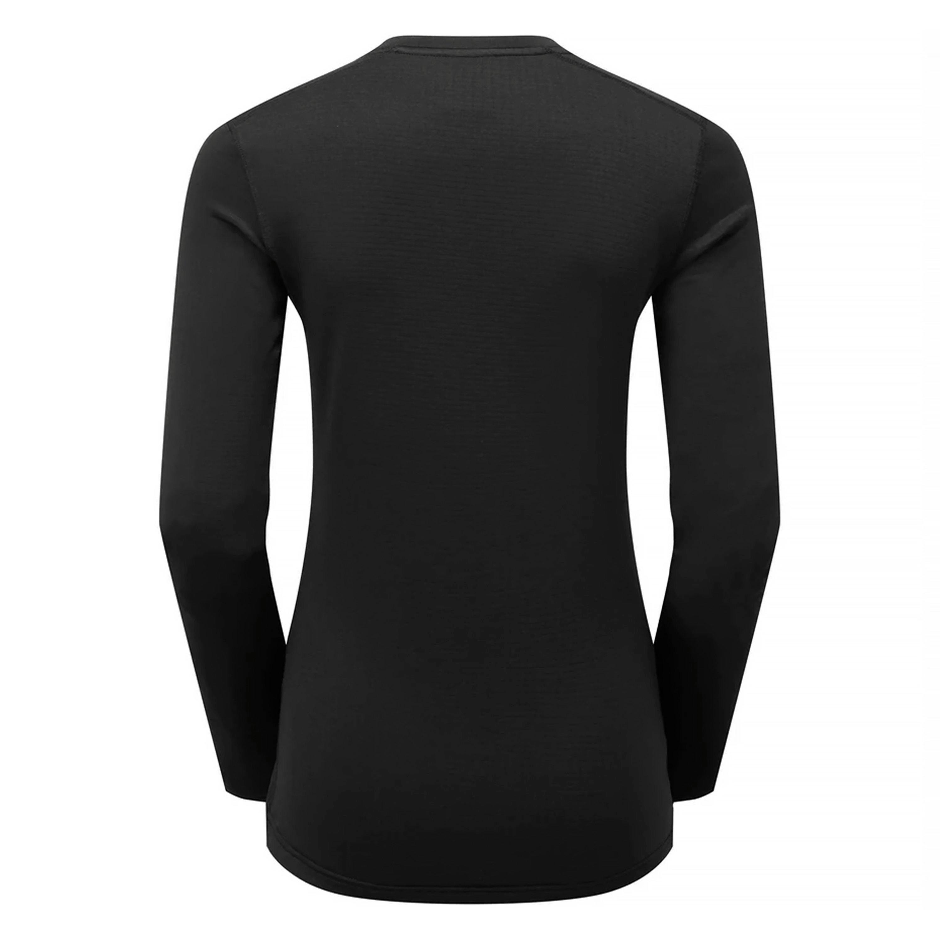 Ladies Fleece Crew Neck Top with Thumb Loops for Winter Hiking , view 2 of 5