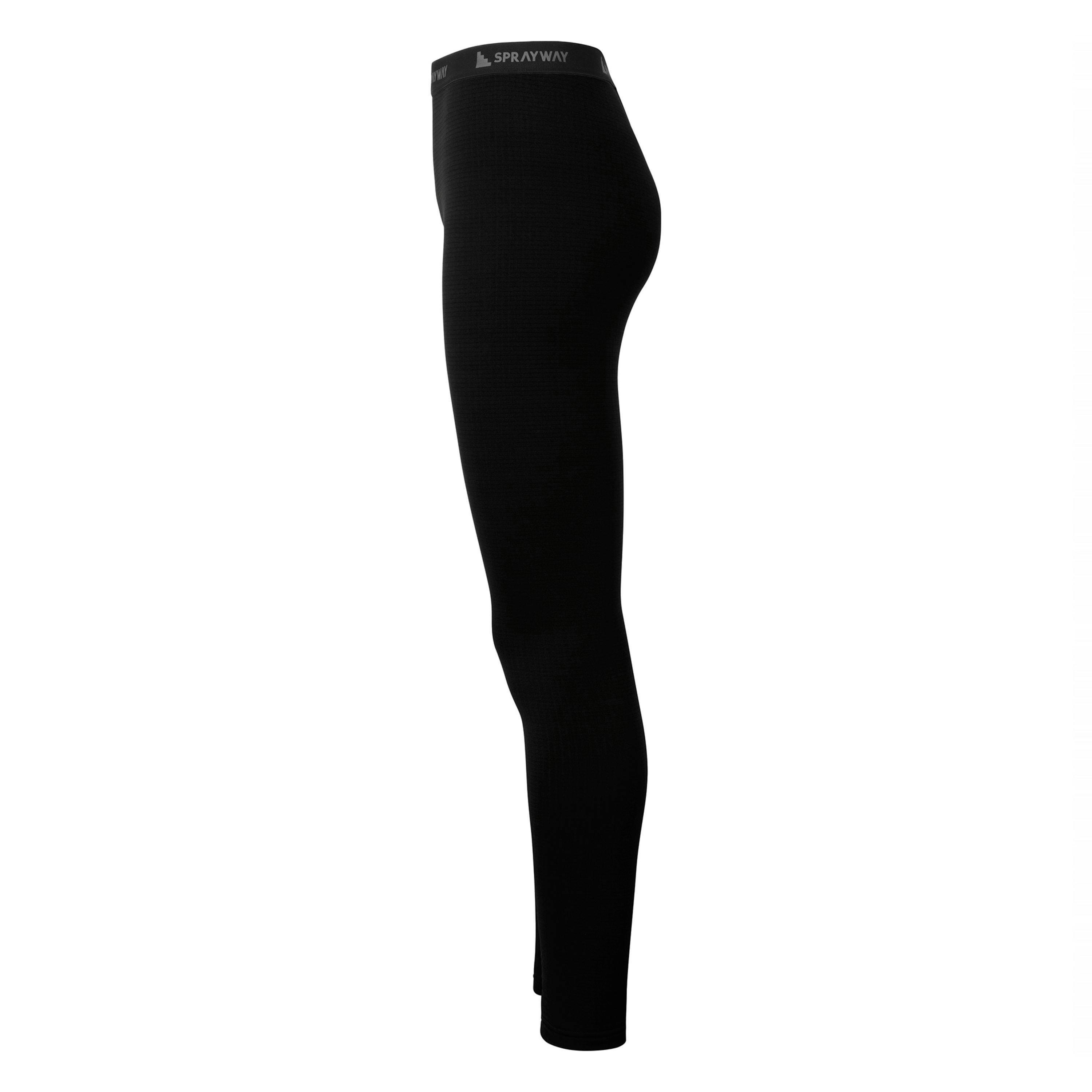 Ladies Thermal Soft Fleece Base Layer Leggings for Winter Hike Run , view 3 of 5