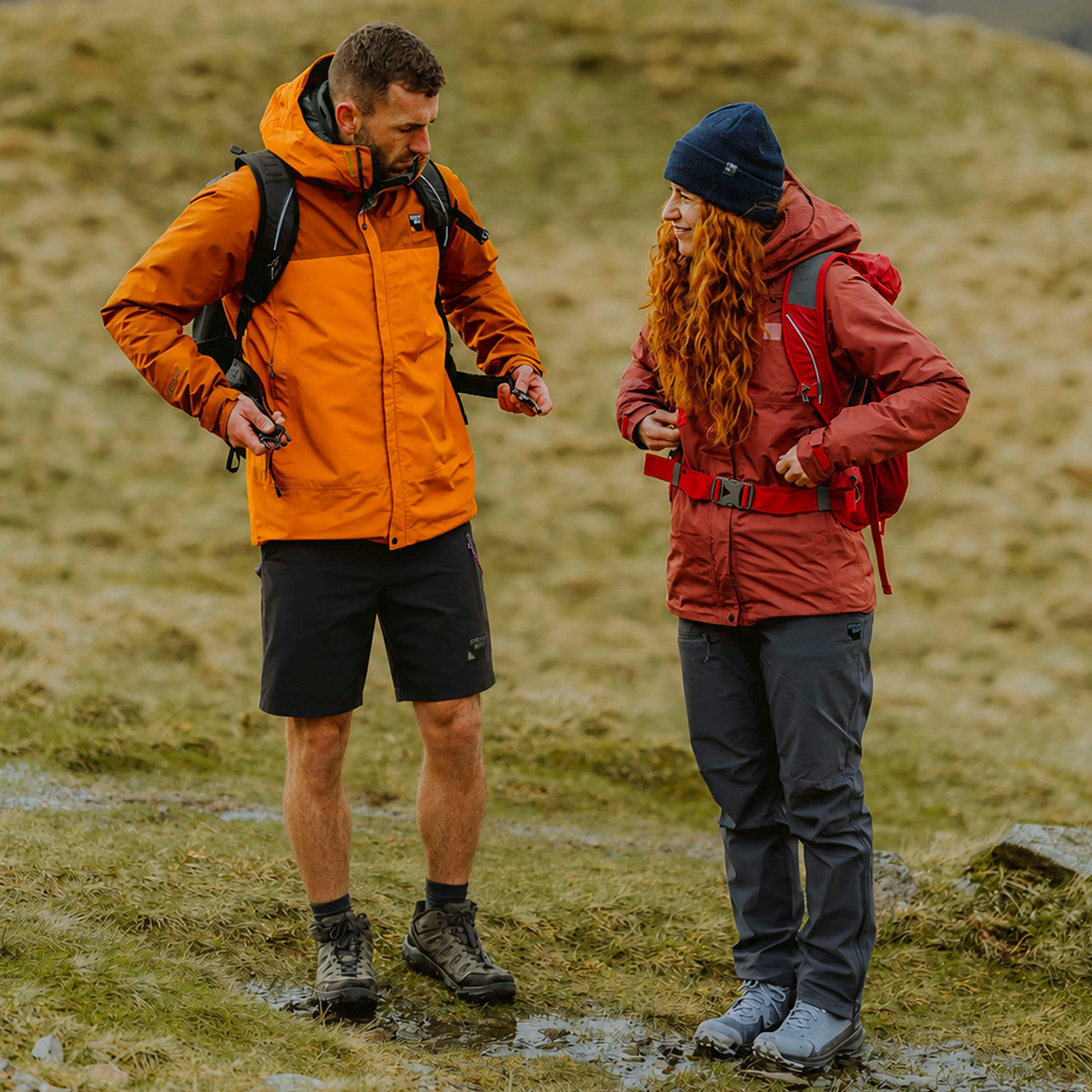 Ladies Water Resistant UPF 50+ Hiking Shorts with Zip Pockets , view 5 of 5