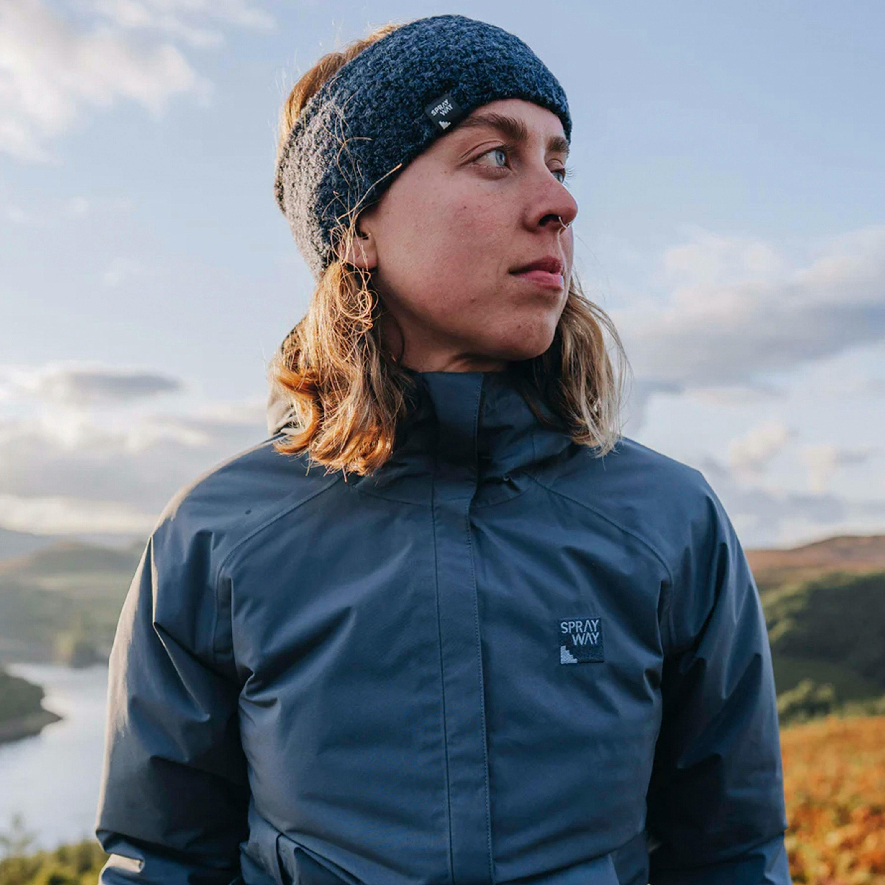 Ladies Waterproof GORE-TEX Hiking Jacket with Hood Windproof Rain Shell Coat , view 5 of 5