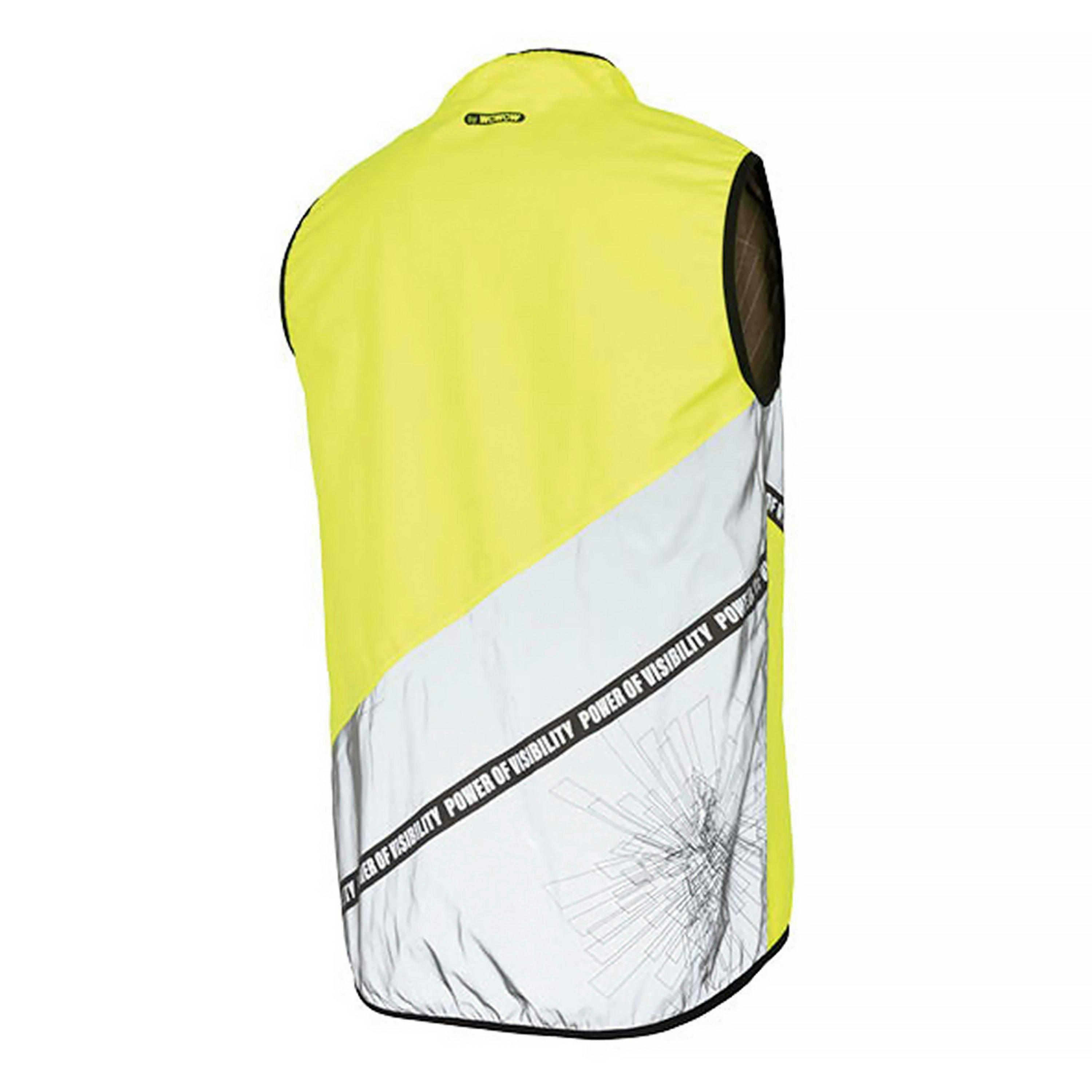 Mens Ladies Road Town Yellow Hi Vis Waterproof Cycling Jacket , view 2 of 5