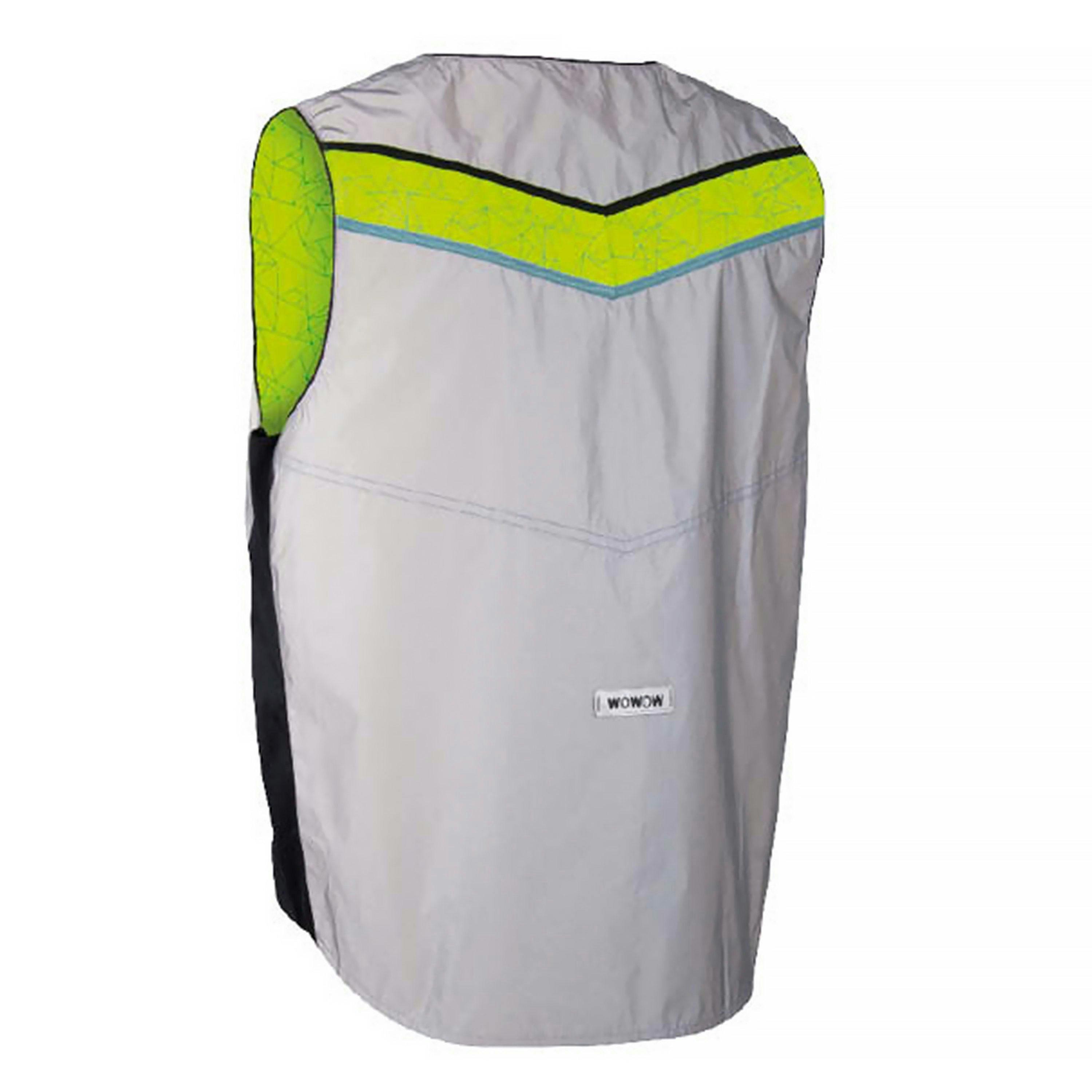 Mens Ladies Copenhagen Yellow Hi Vis Reflective Cycling Vest , view 2 of 5