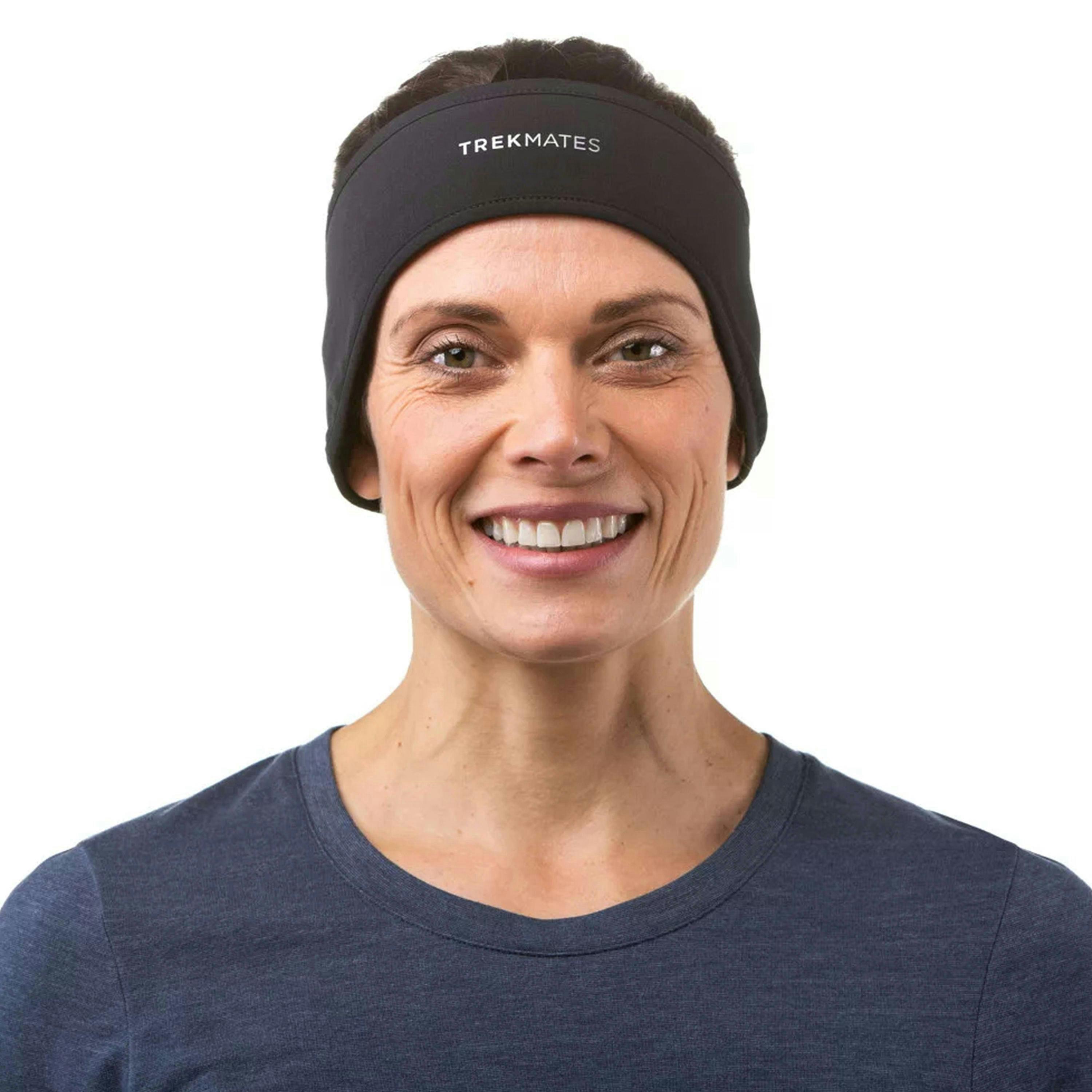 Windproof Breathable Headband Hiking Running Outdoor Softshell Head Cover , view 2 of 5