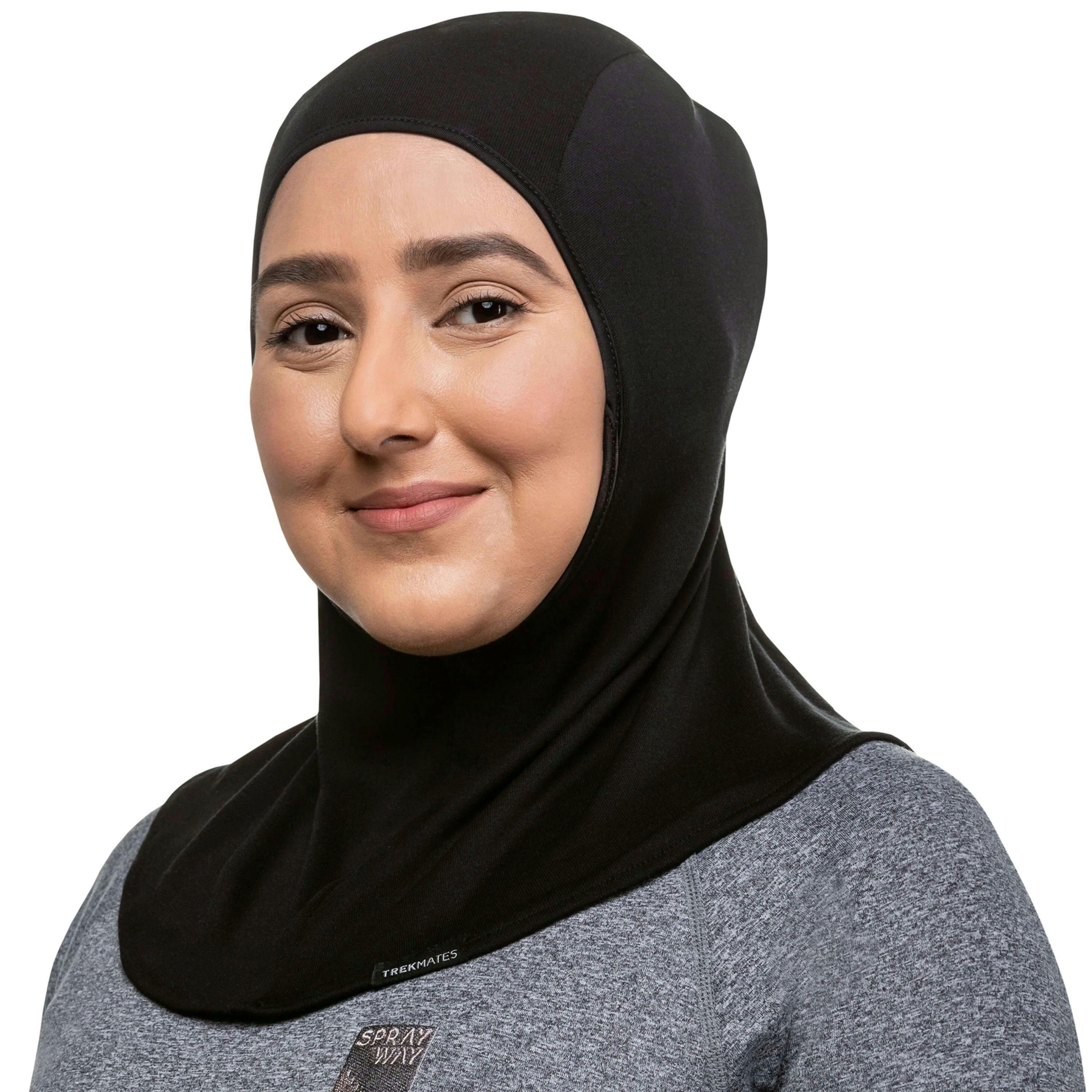 Womens Silk Hijab Liner Lightweight Breathable Thermal Hiking Outdoor Wear , view 3 of 5