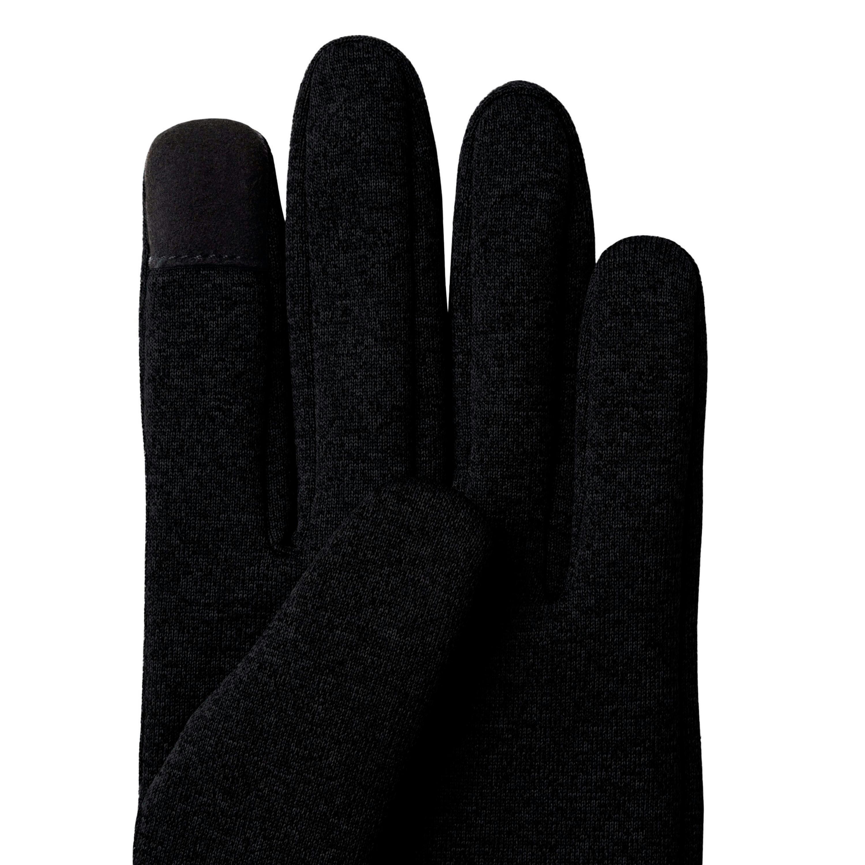 Mens Strath Quick Drying Gloves Lightweight Warm Hiking Walking Fleece , view 2 of 5