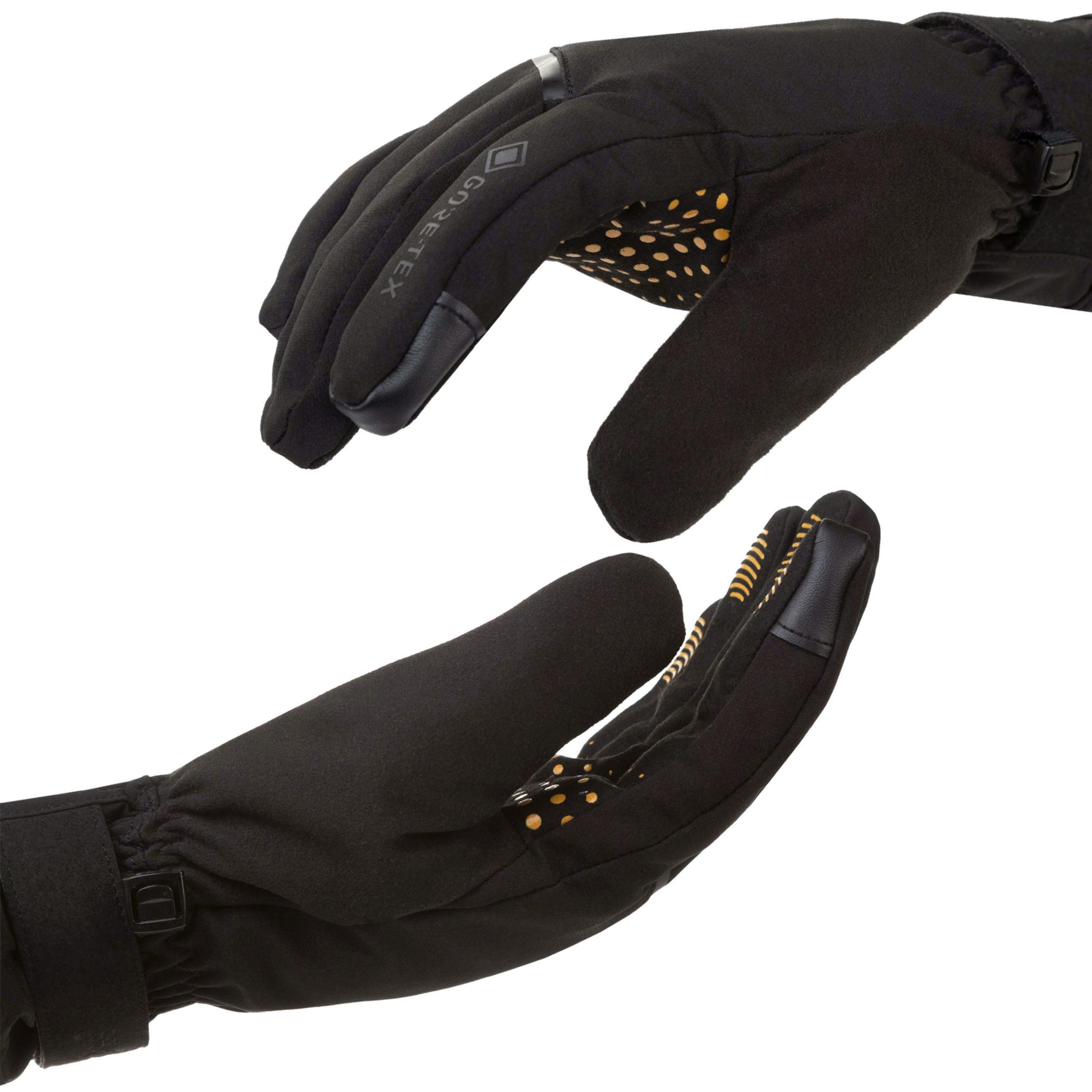 Mens Friktion Gloves Waterproof Outdoor Gloves With Non-Slip Printed Palm , view 2 of 5