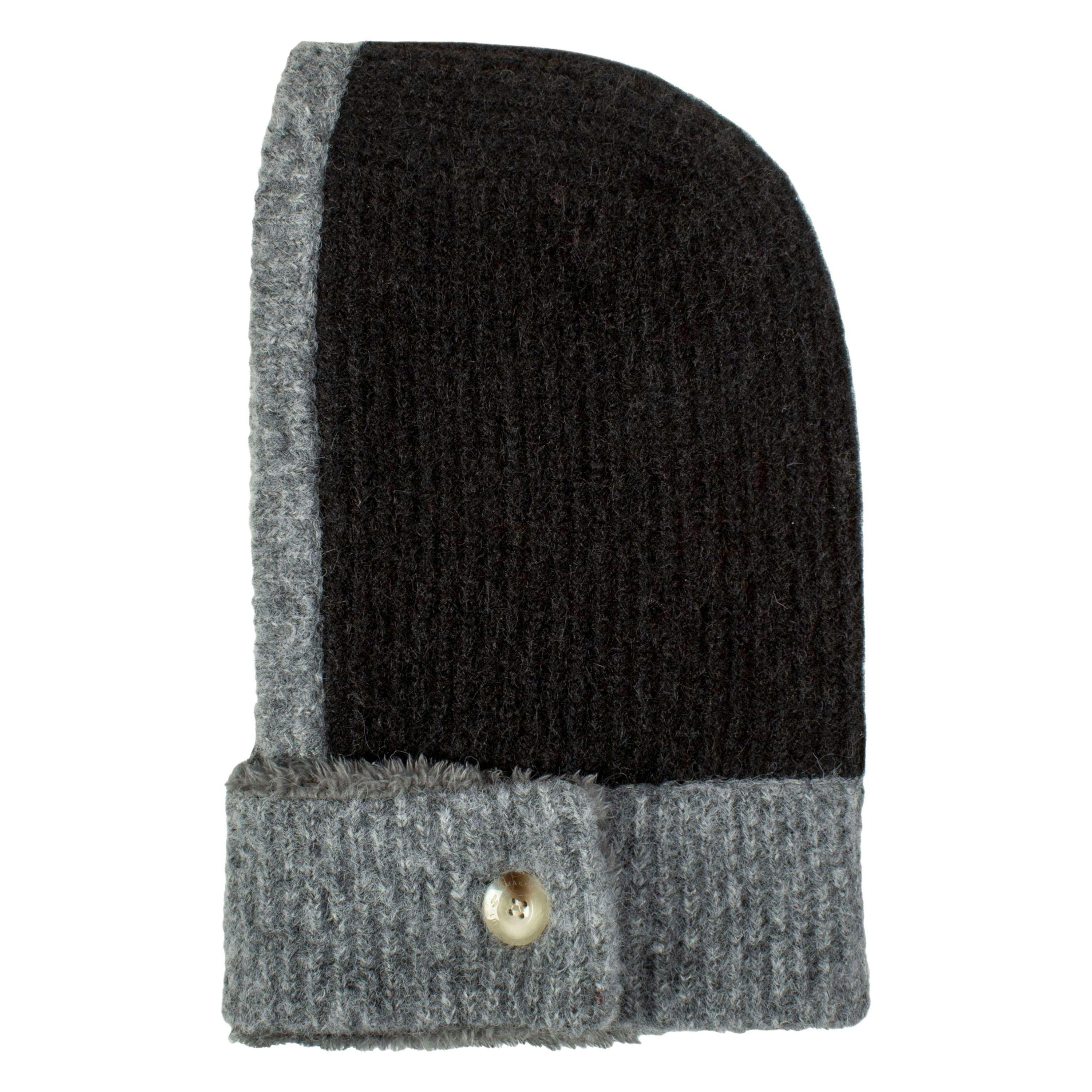 Ladies Fern Button Snood Warm Winter Neck Warmer Knitted Cosy , view 3 of 5