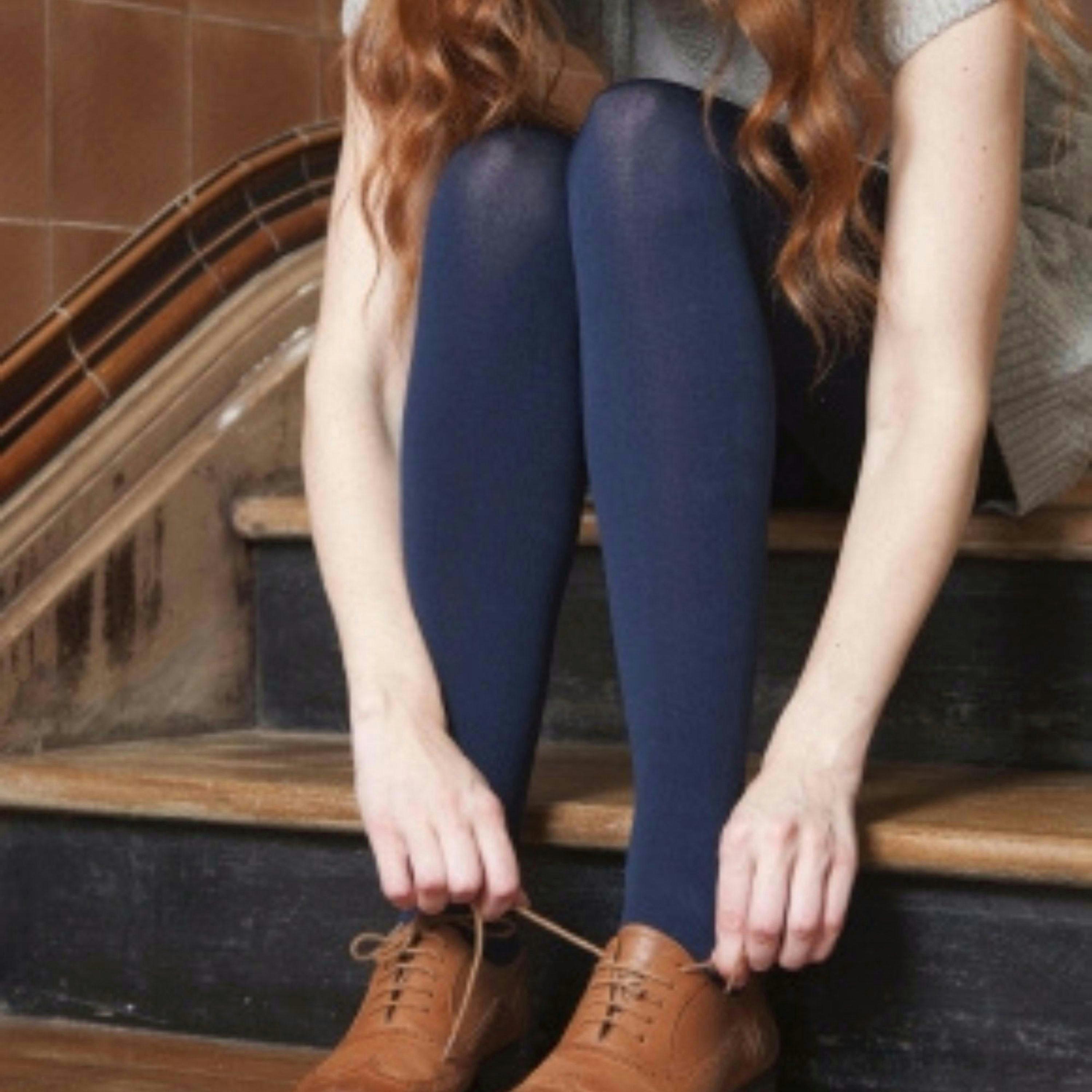 Ladies Thick Winter Warm Fleece Lined Thermal Tights , view 5 of 5
