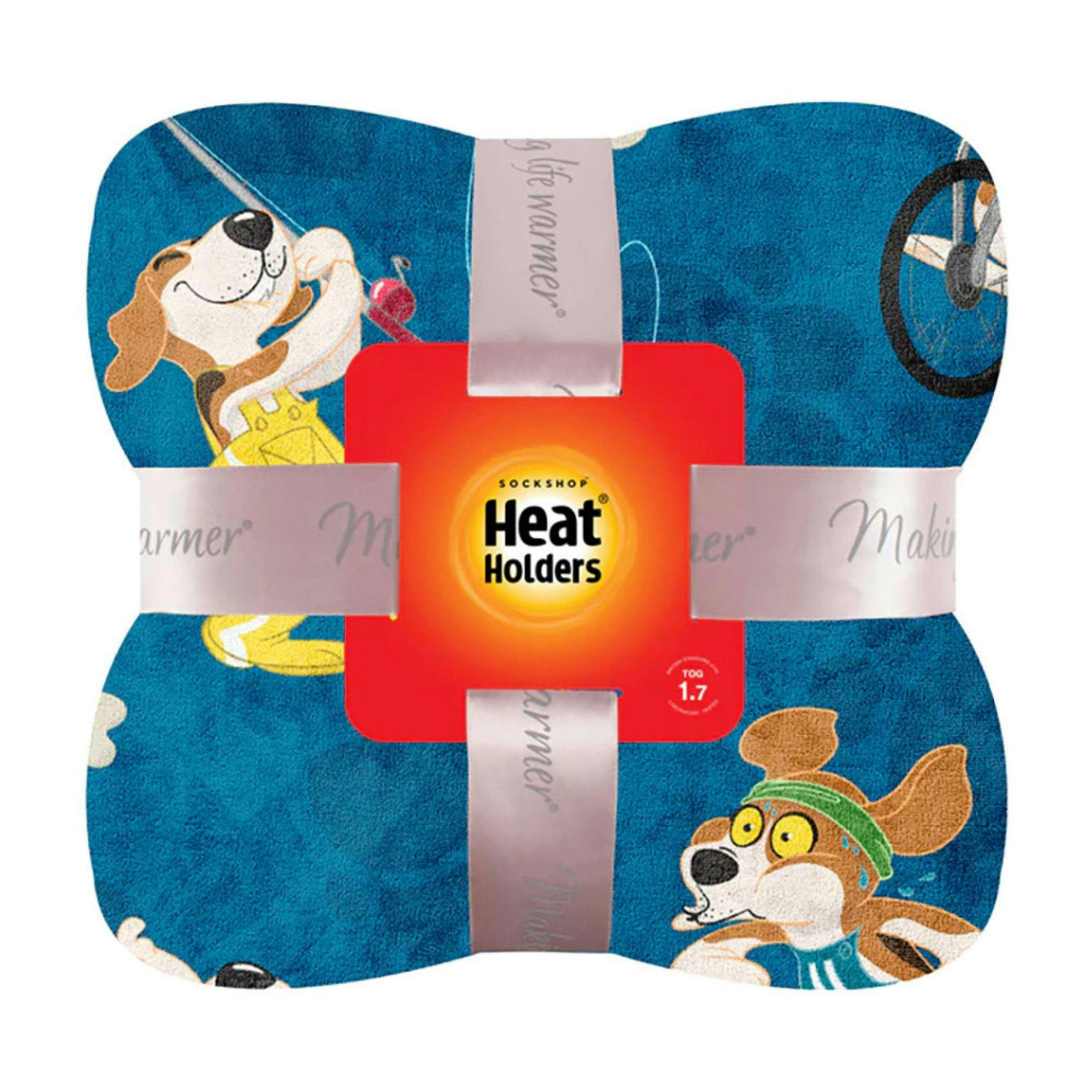 Warm Quilted Fleece Pet Blanket for Winter with Cats & Dogs , view 2 of 5