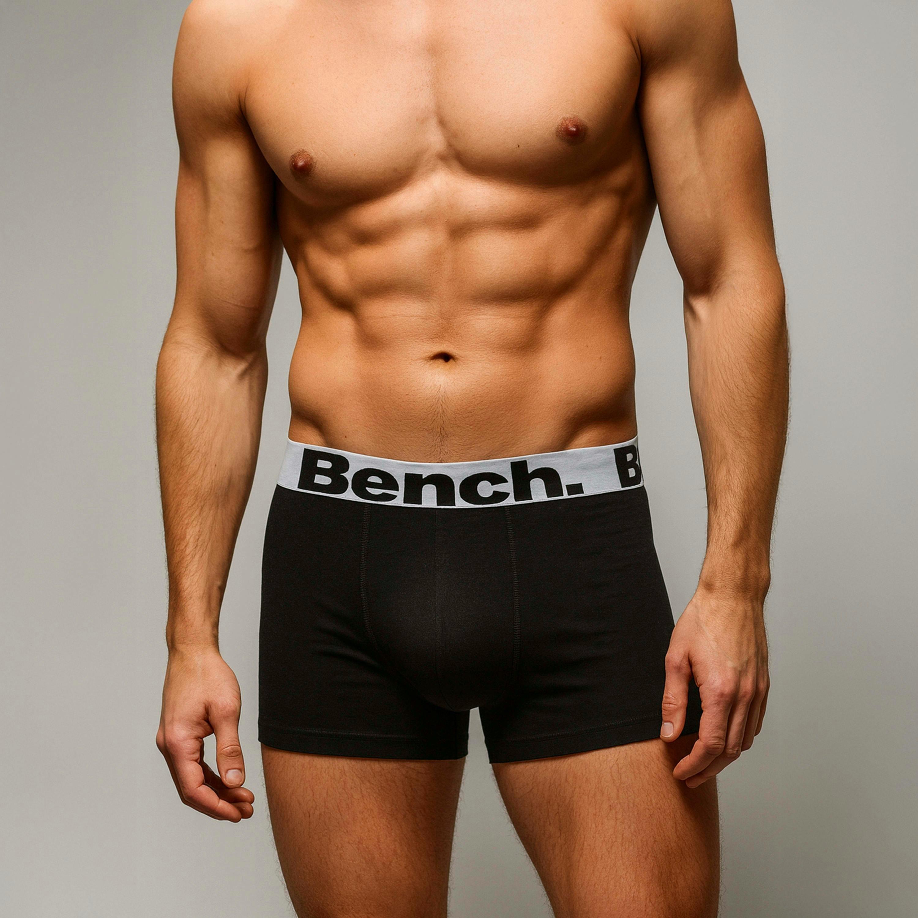 3 Pack Mens Cotton Boxers Underwear - Tarek Collection , view 4 of 5