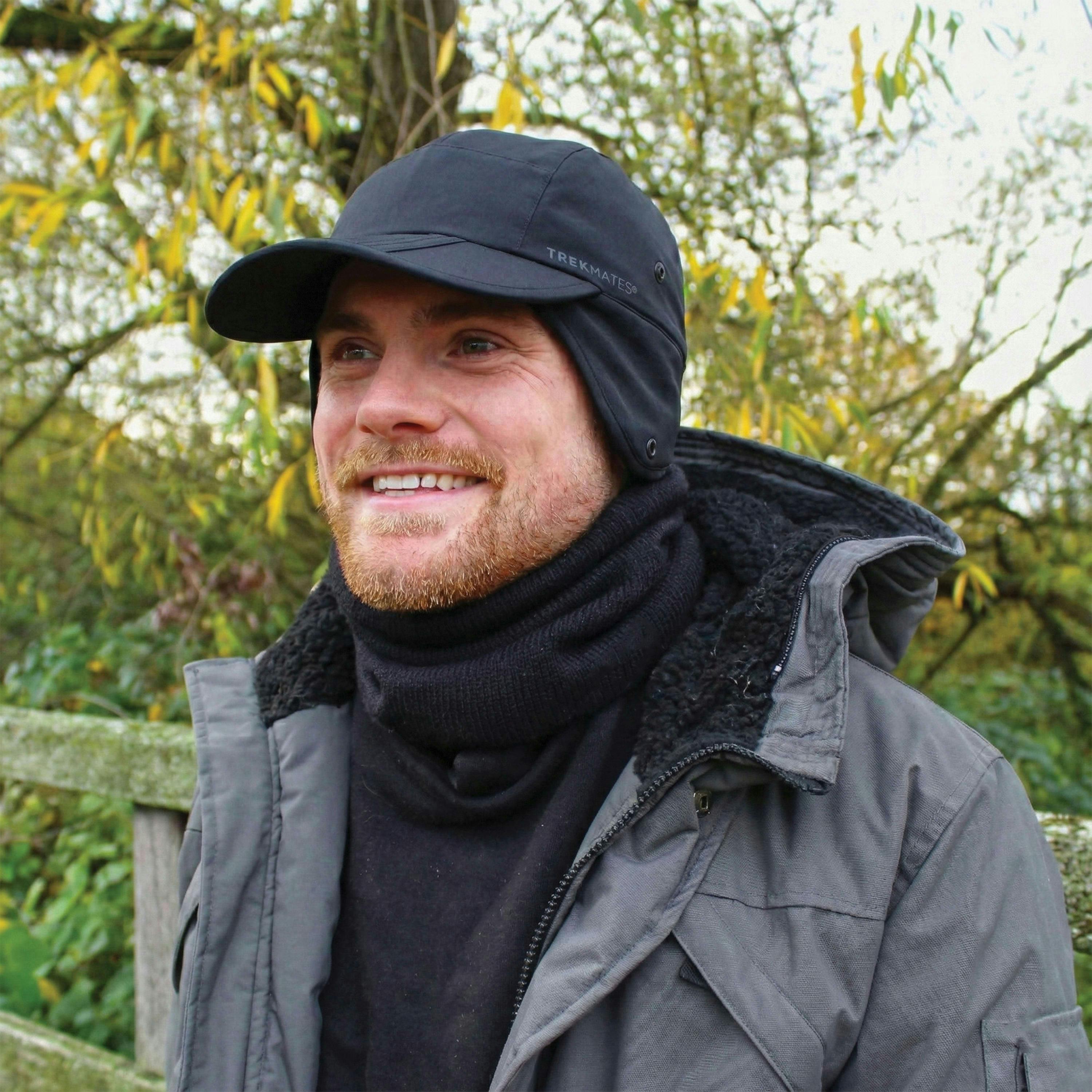 Higgor Cap Windproof Softshell GORETEX INFINIUM Warm Hiking Outdoor Hat , view 3 of 4