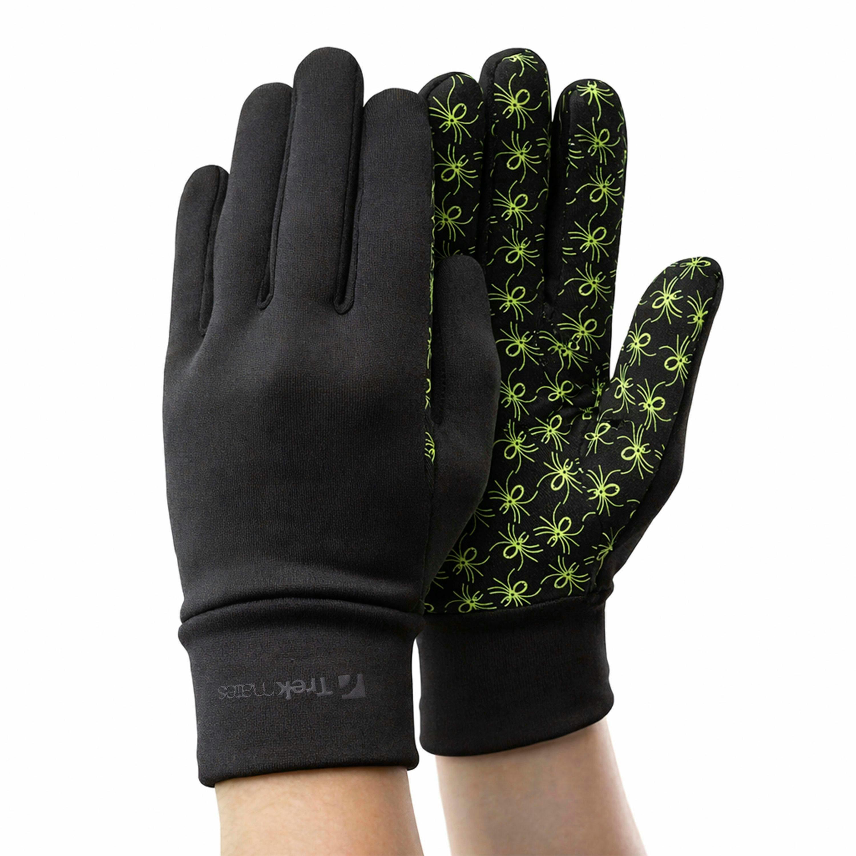 Kids Junior Stretch Grip Gloves Warm Outdoor Hiking Walking Boys Girls Gloves , view 4 of 4