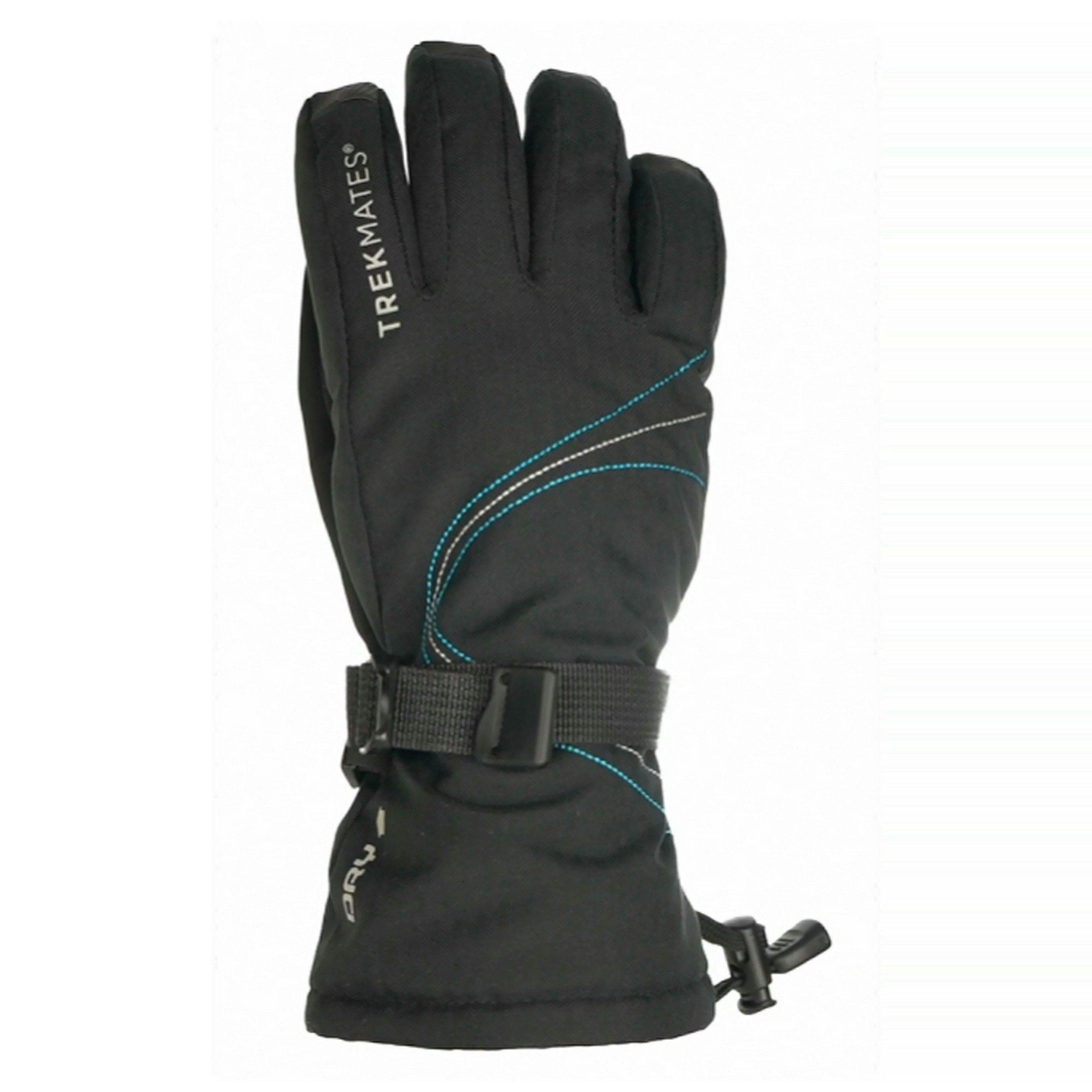 Ladies Waterproof Insulated DRY Shield Winter Ski Gloves with Touchscreen Grip , view 3 of 5