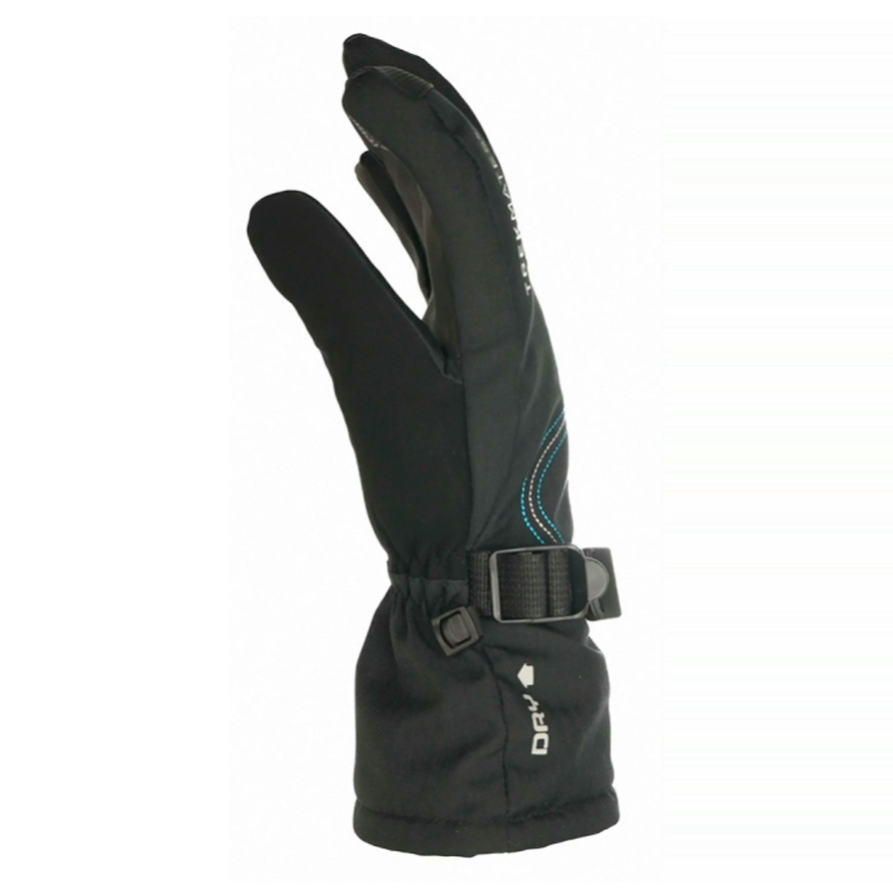 Ladies Waterproof Insulated DRY Shield Winter Ski Gloves with Touchscreen Grip , view 5 of 5