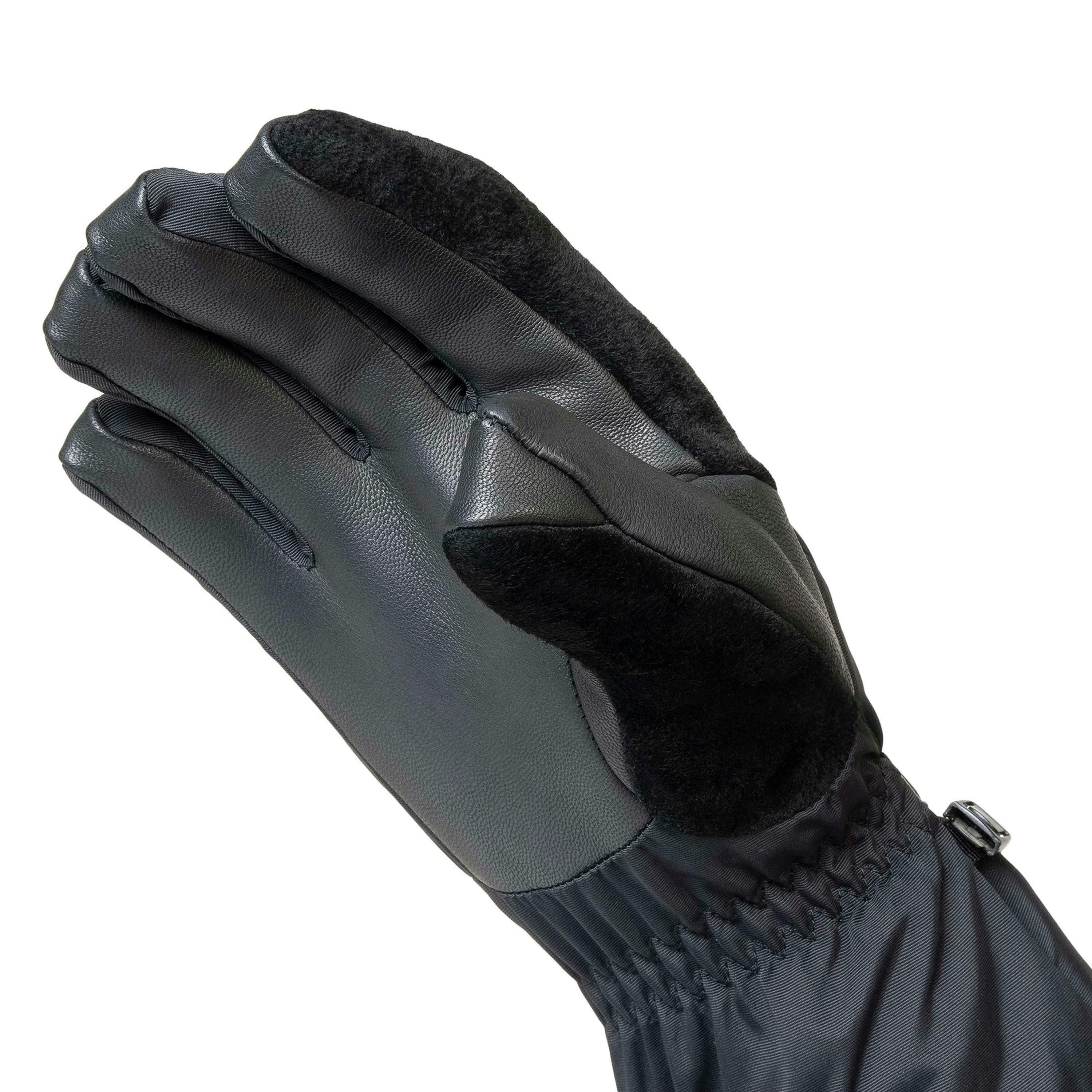 Ladies Mens Waterproof Gore Tex Warm Insulated Leather Palm Mountain Gloves , view 3 of 5