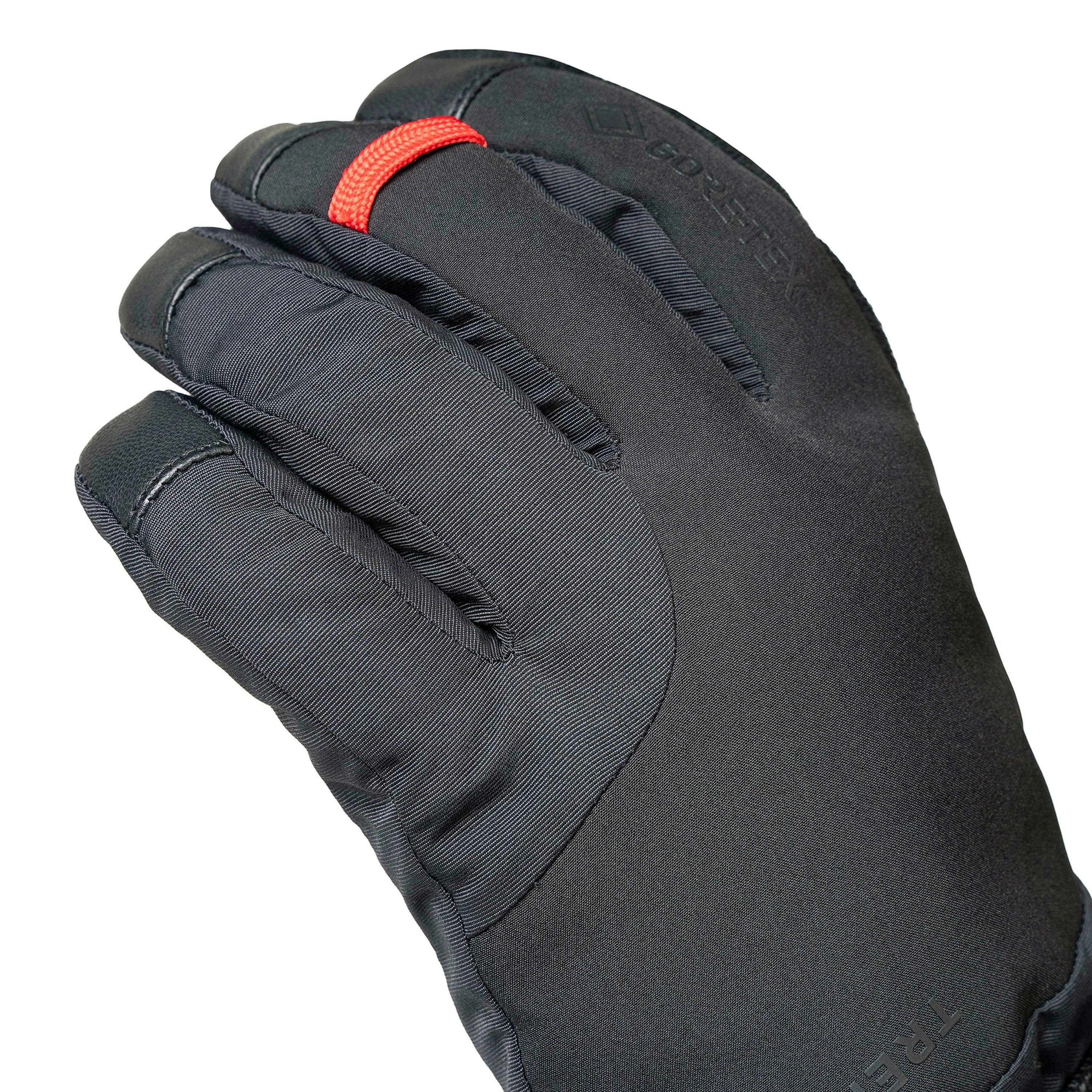 Ladies Mens Waterproof Gore Tex Warm Insulated Leather Palm Mountain Gloves , view 4 of 5