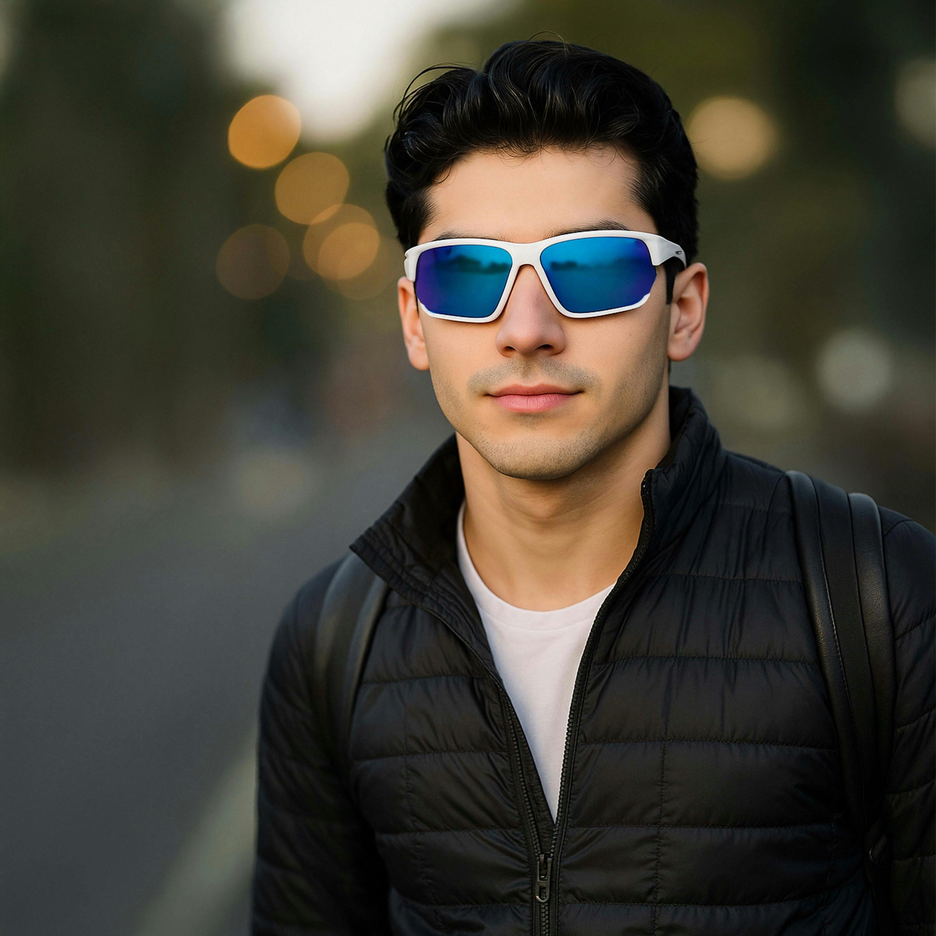 Unisex Surazo Polarised UV400 Outdoor Sport Sunglasses with Mirror Coating , view 4 of 5