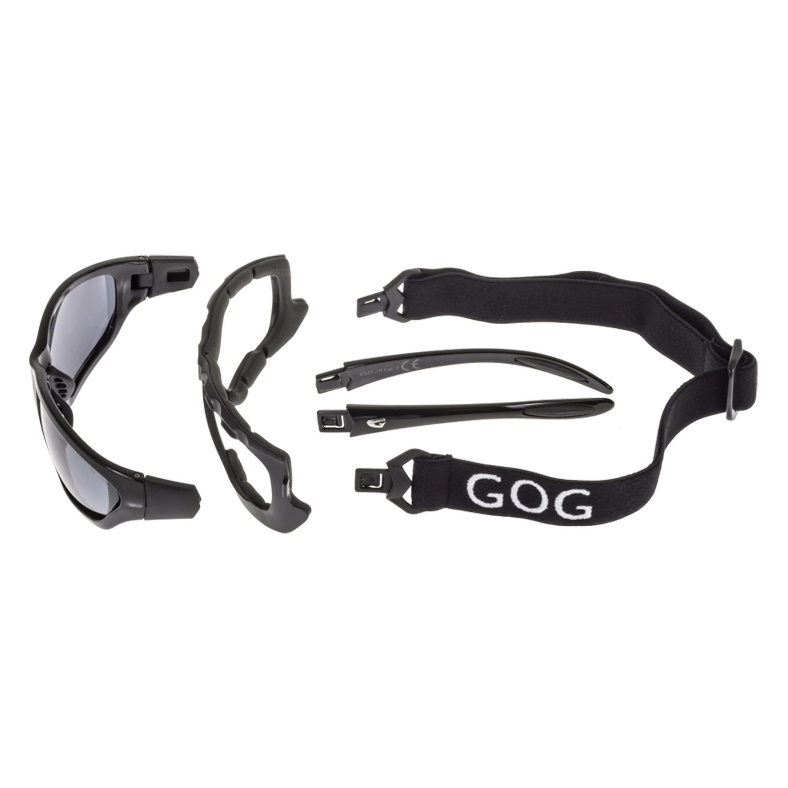 Unisex Mese Polarised UV400 Outdoor Sunglasses with Mirror Hydrophobic Lens , view 4 of 5